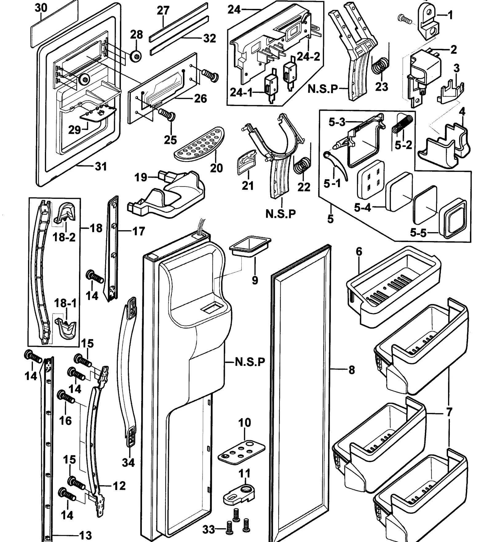 Top Low Guard (85) Assembly