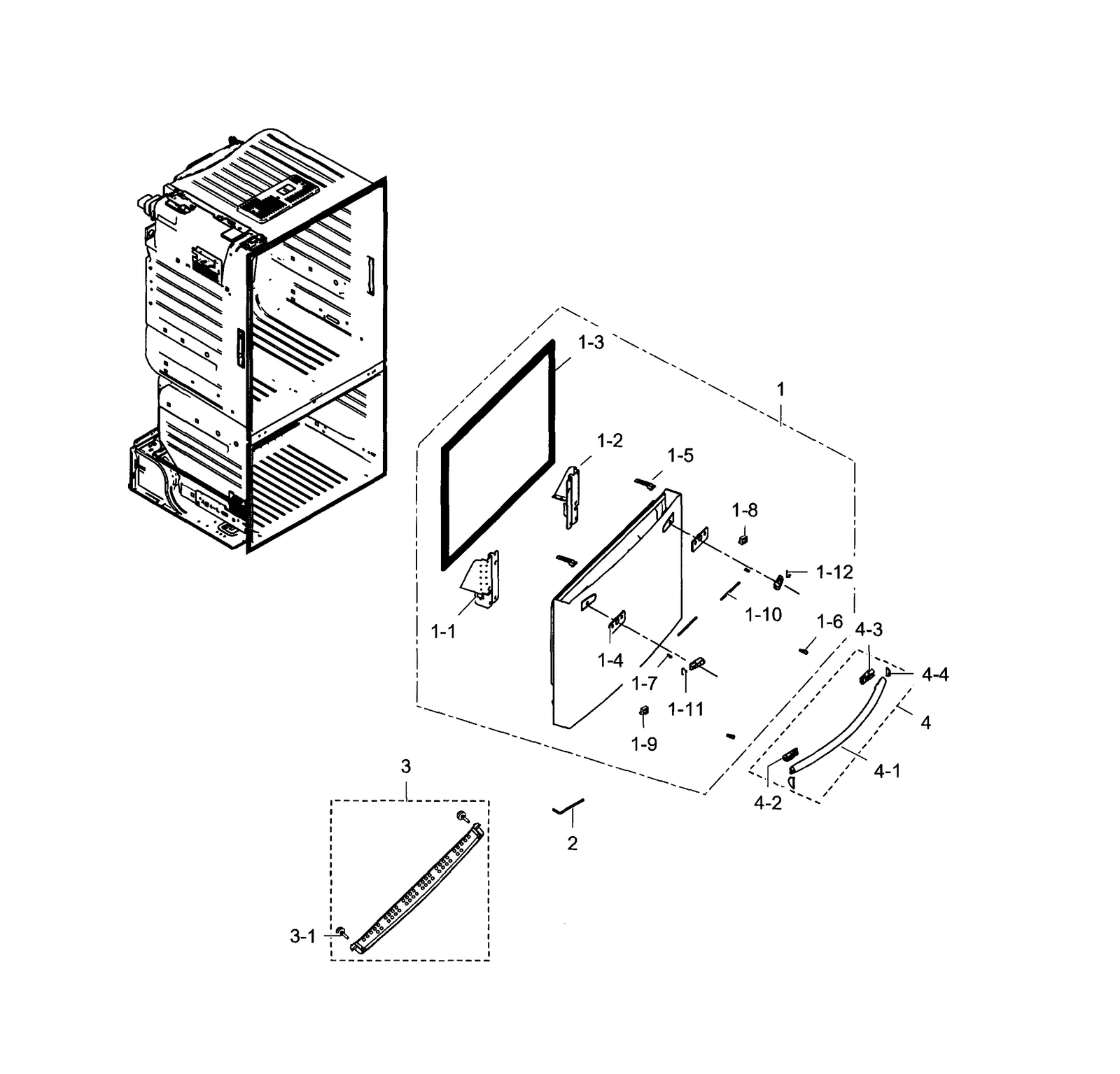 Door Packing Assembly