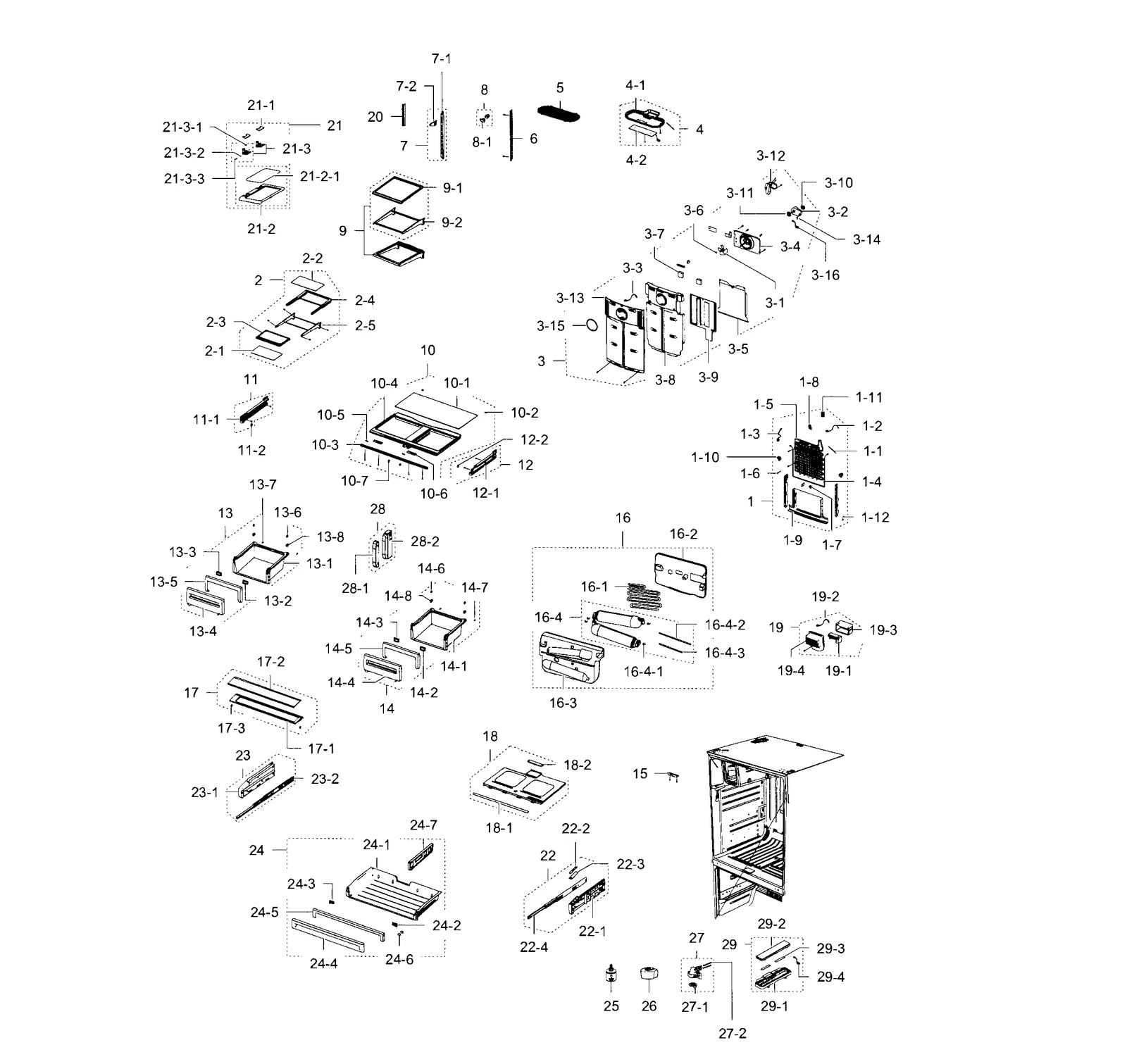 Shelf Insert Slide Assembly