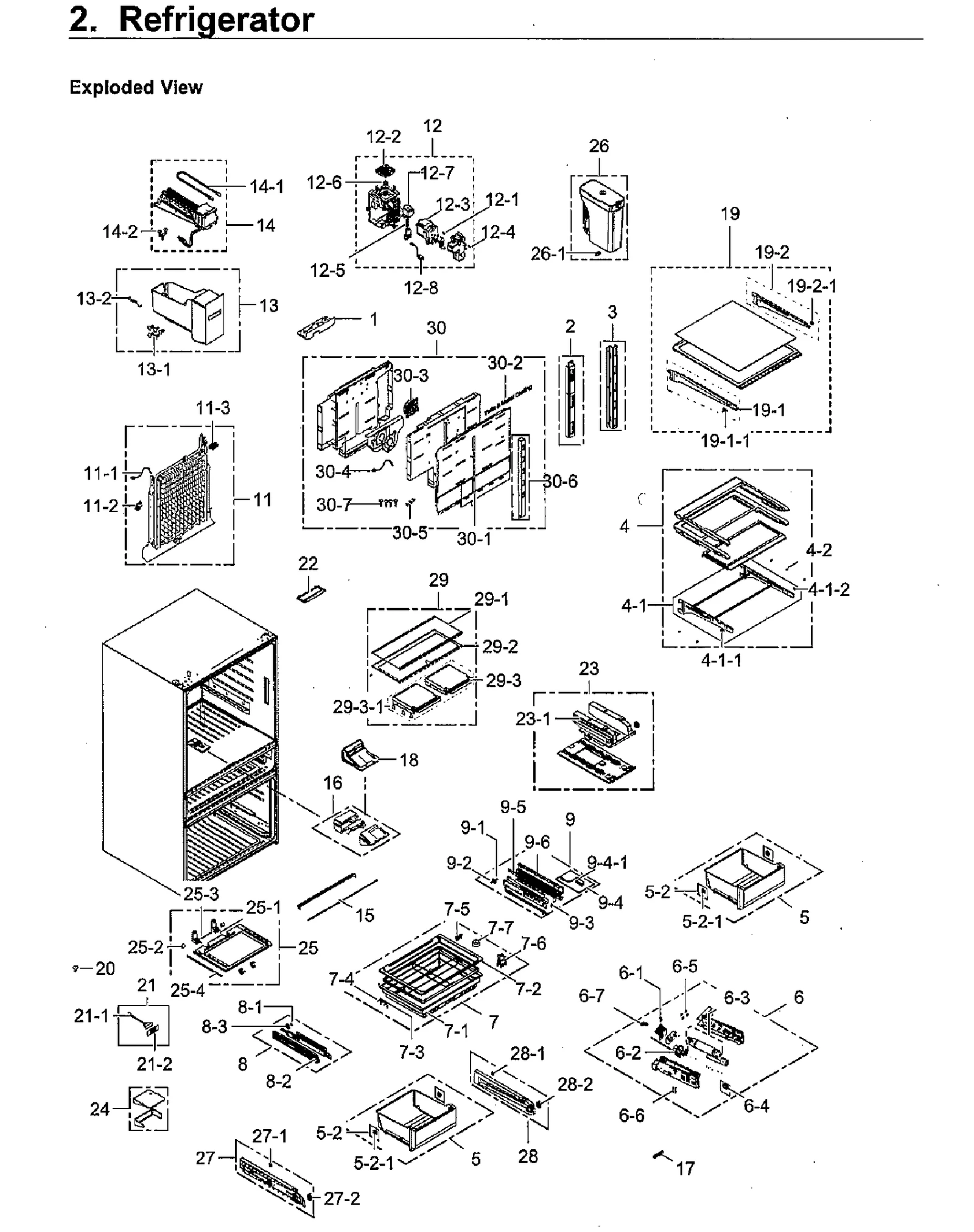 Middle Left Rail Assembly
