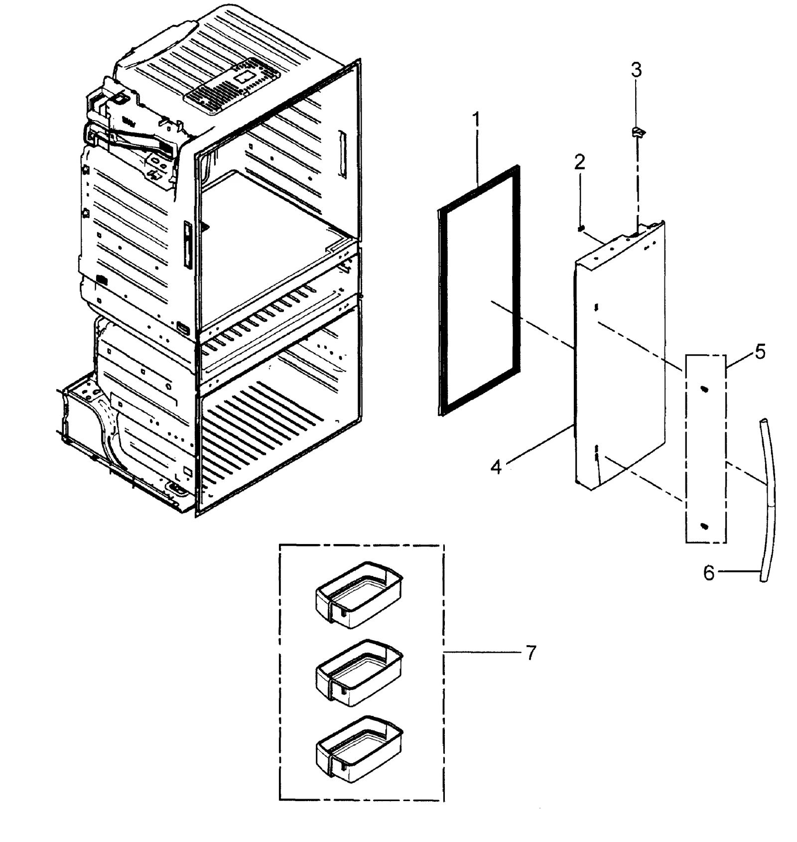 Door Foam Assembly