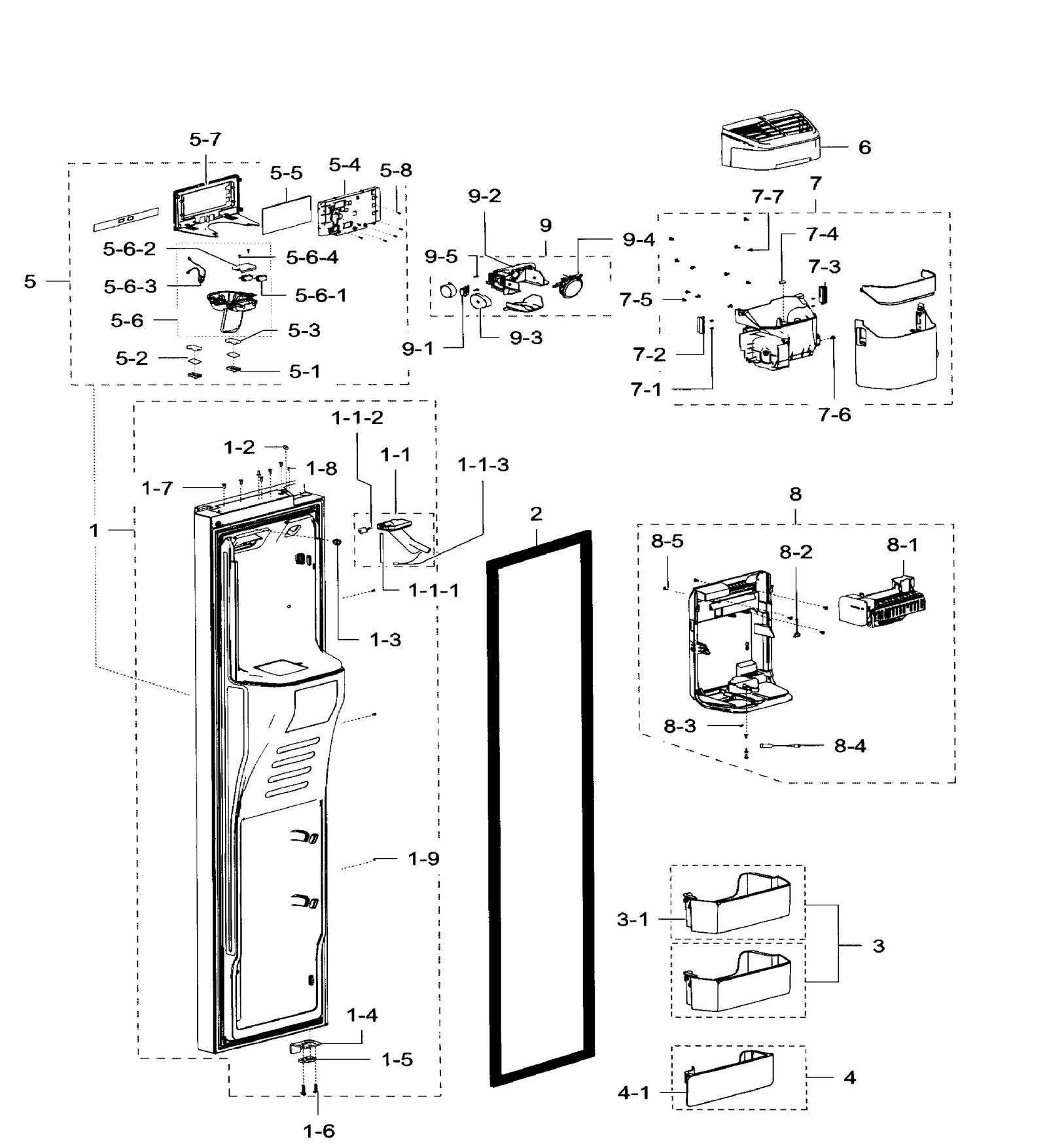 Assembly Foam Door-FRE
