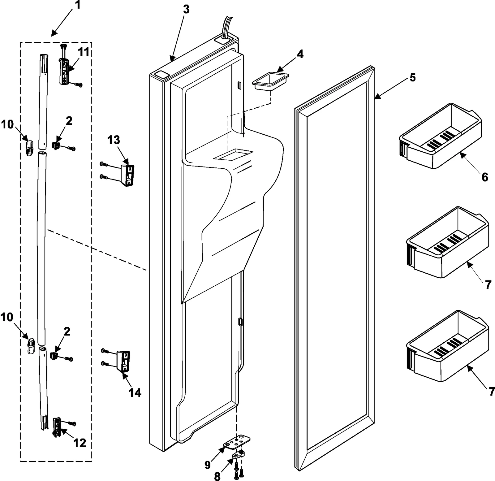 Front Handle Assembly