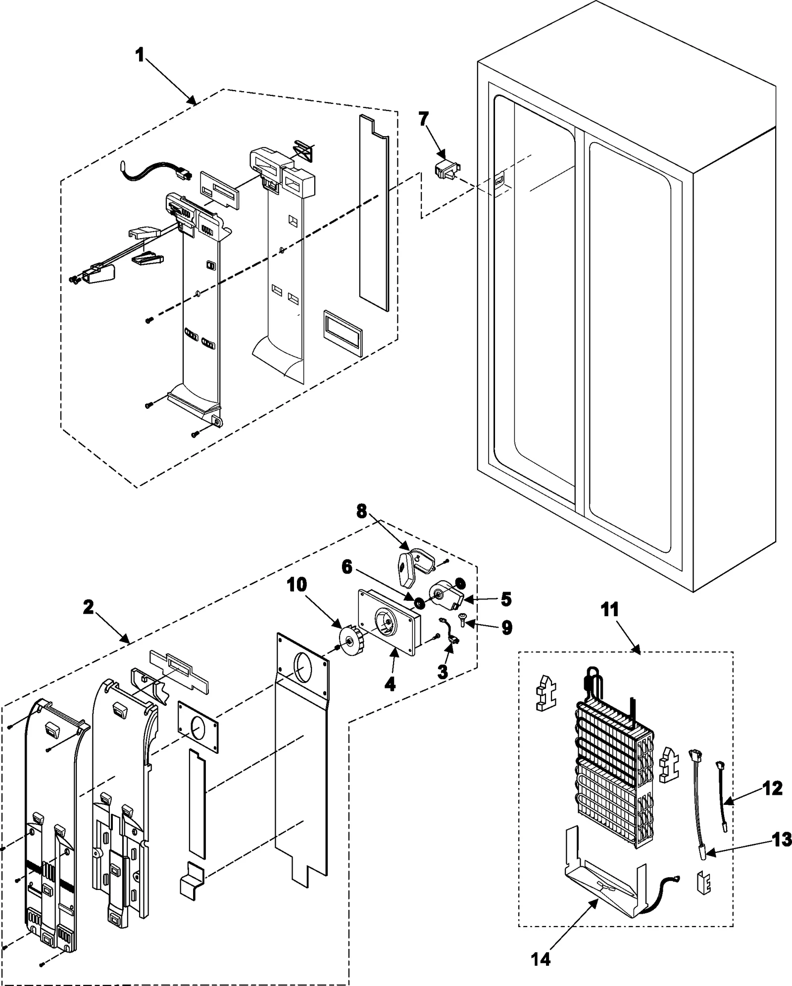 Evaporator Cover Assembly Bby05