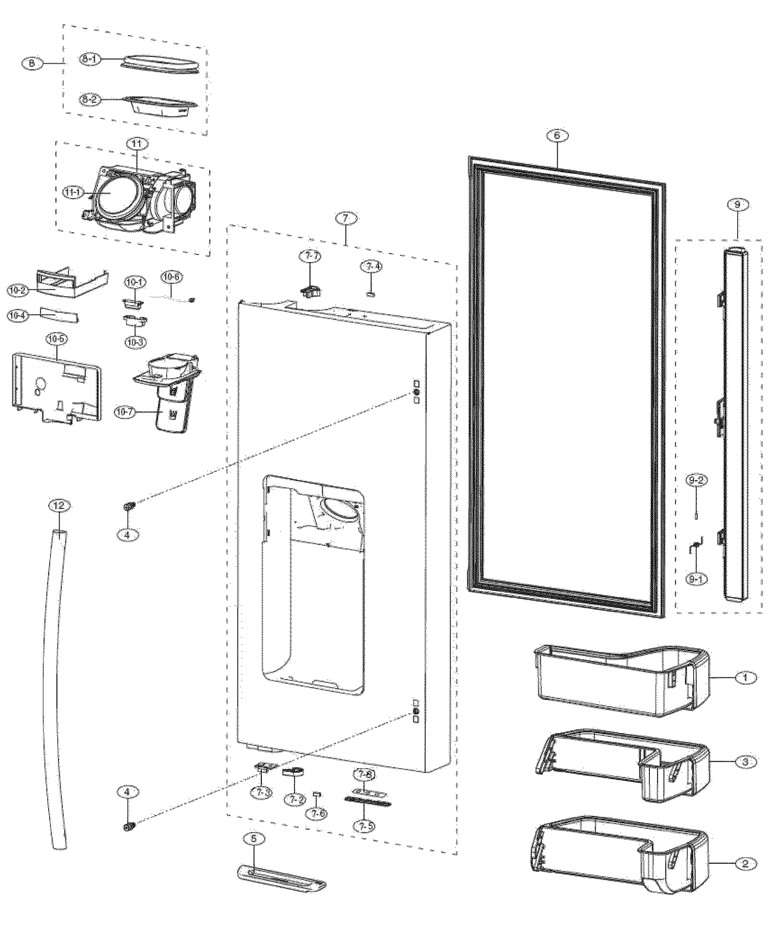 Dispenser Sensor Cover Assembly
