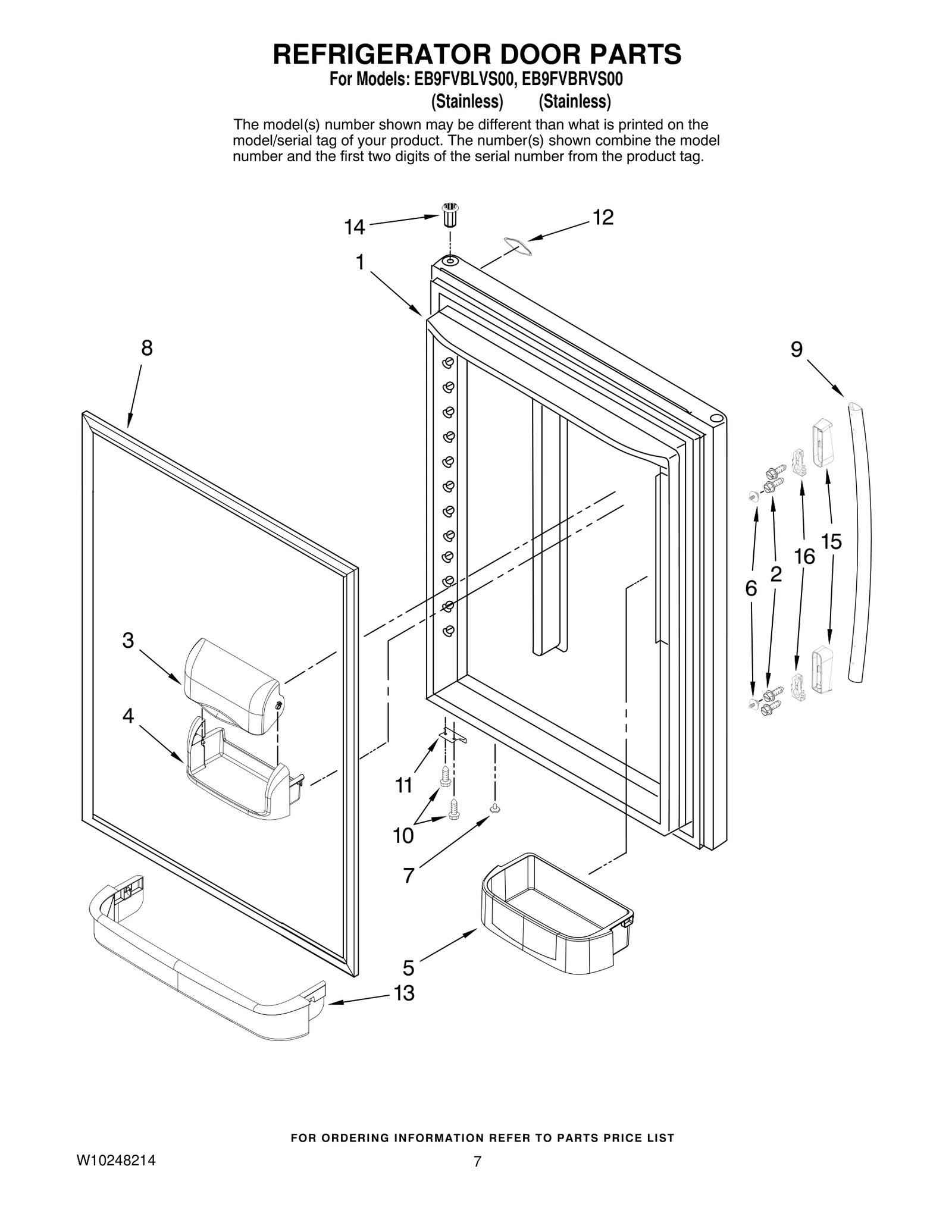 Door FIP Stainless Steel