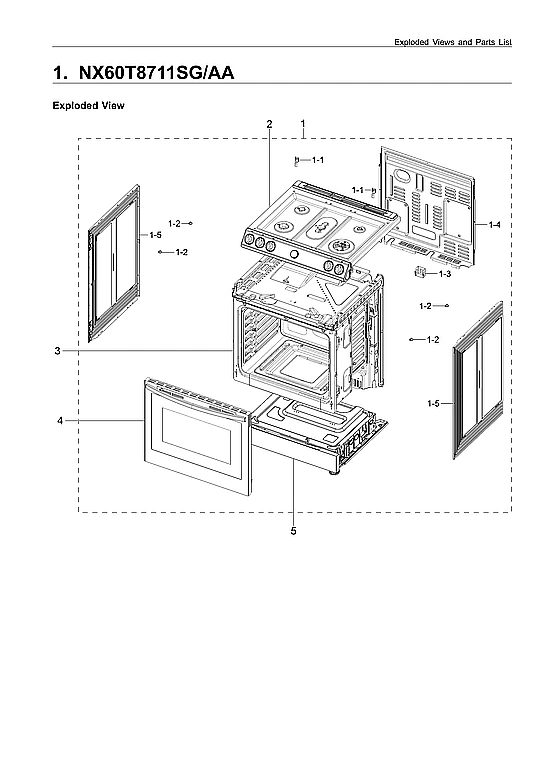 Main Drawer Assembly Module NX60