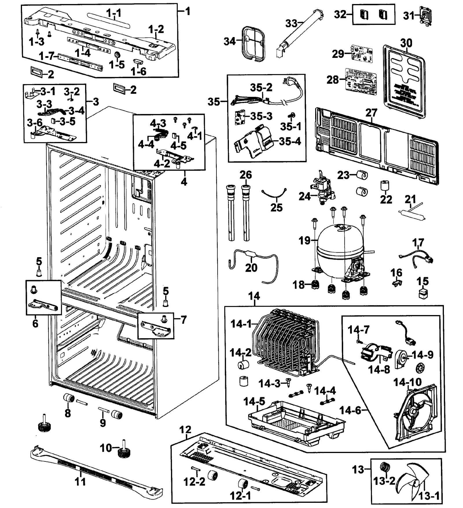 Water Drain Tray Assembly