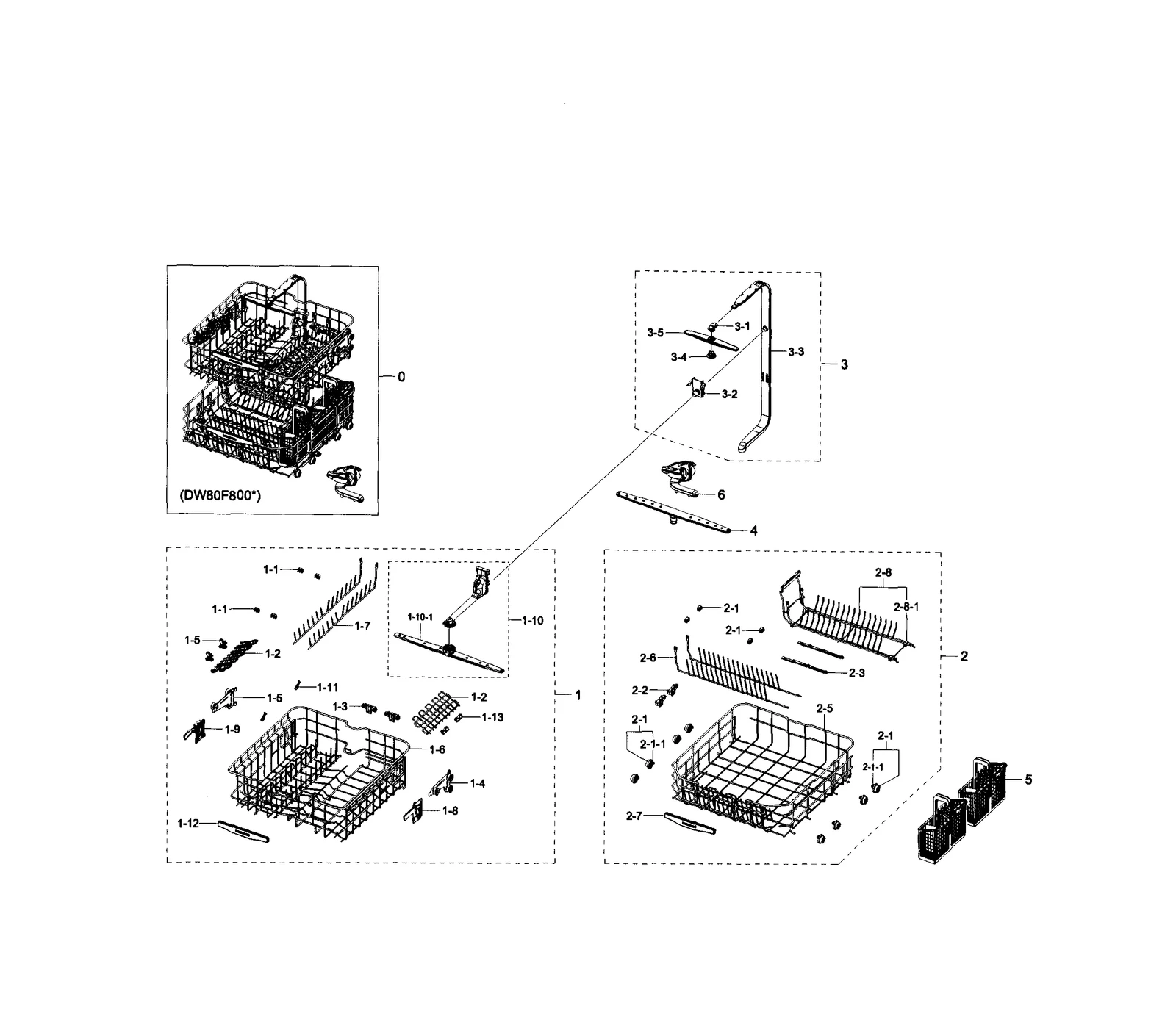 Basket Handle Assembly