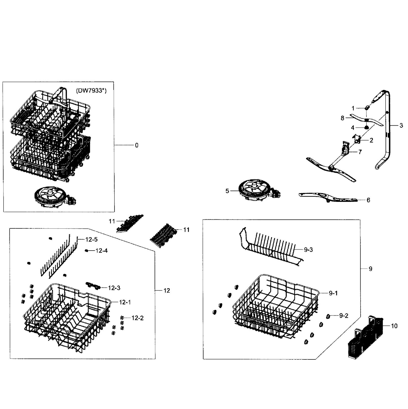 Upper Basket Assembly