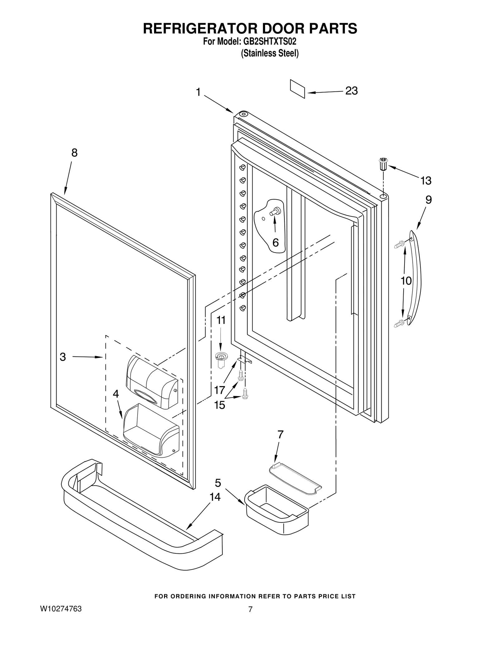 Door FIP Stainless Steel