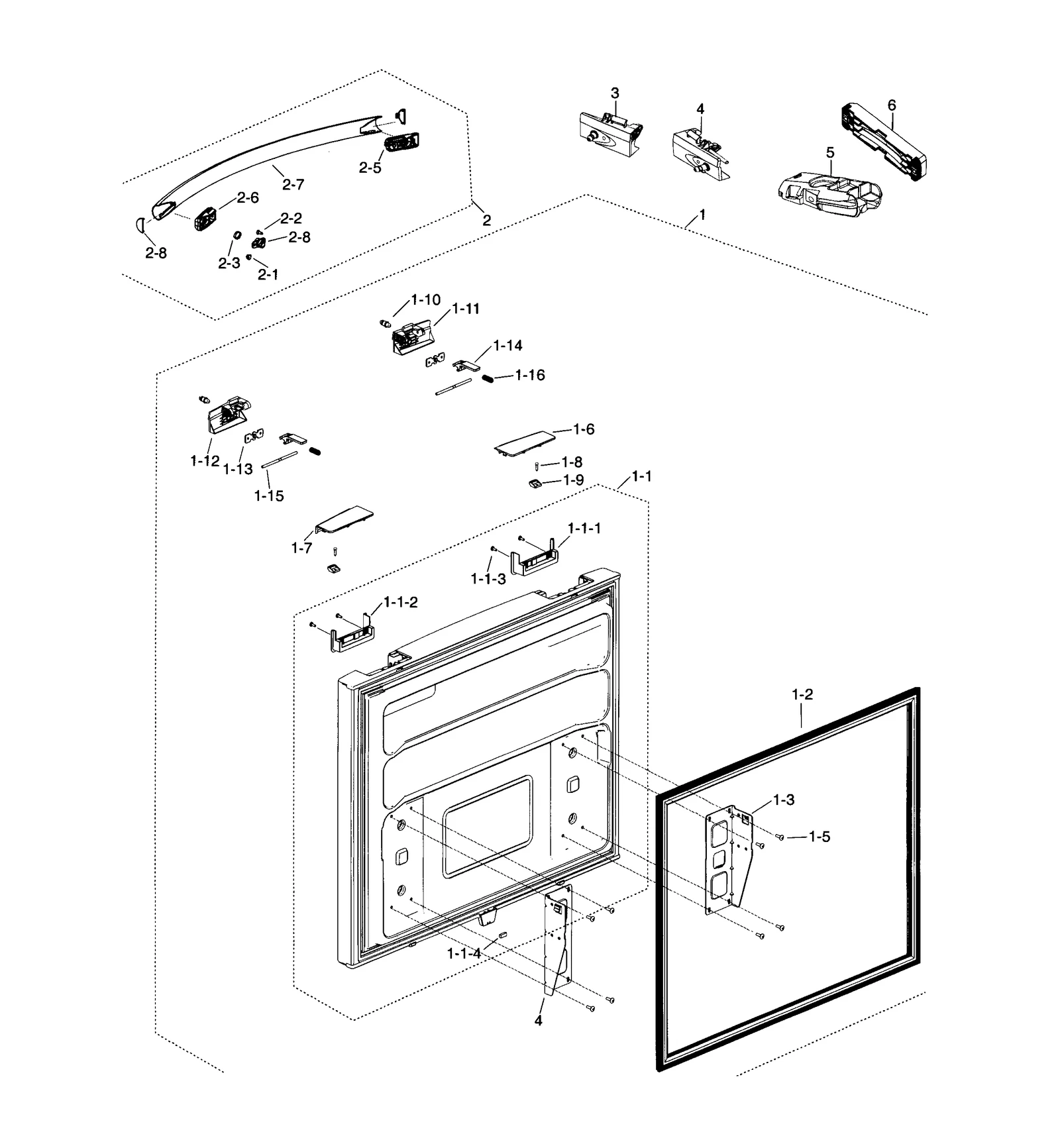 Door Foam Assembly