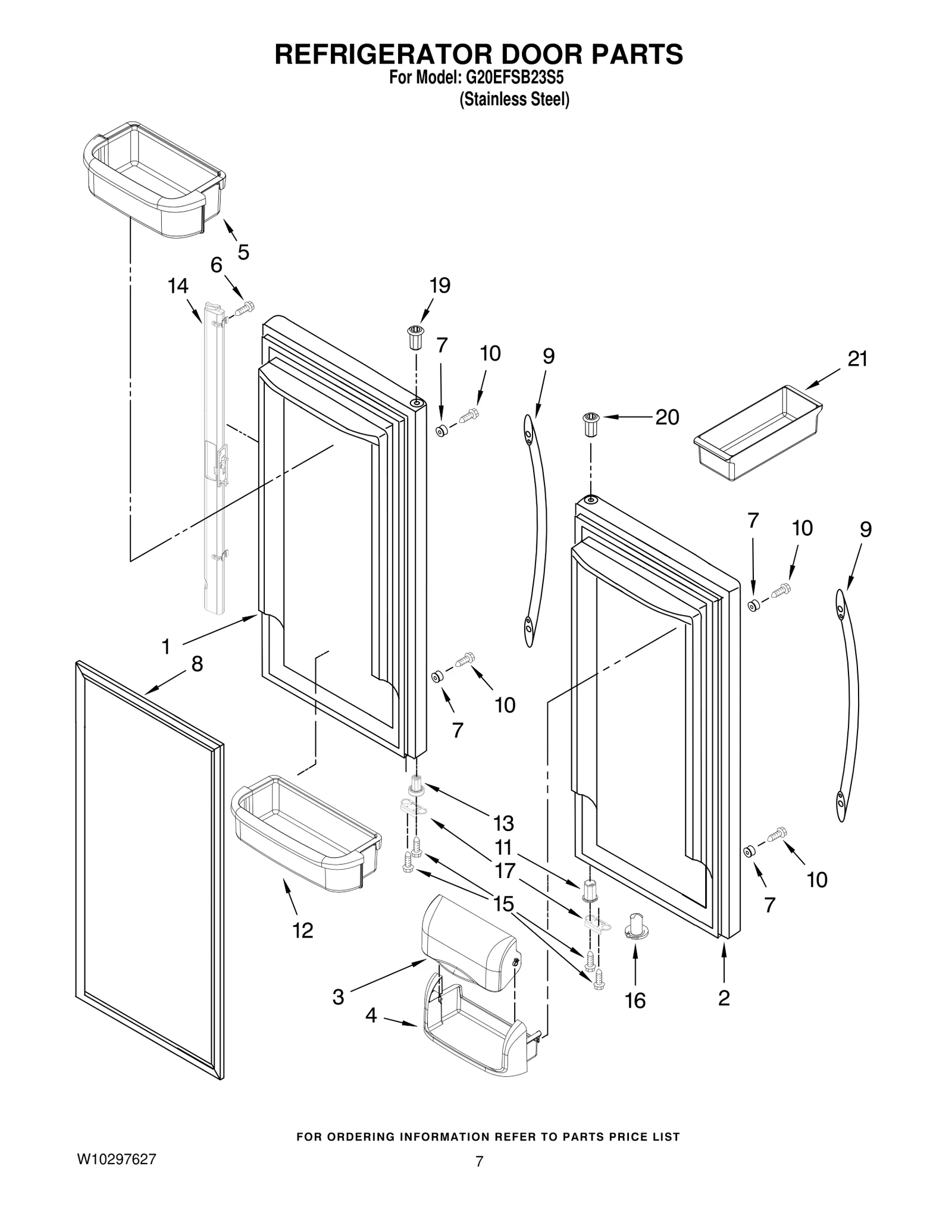 Door FIP Stainless Steel