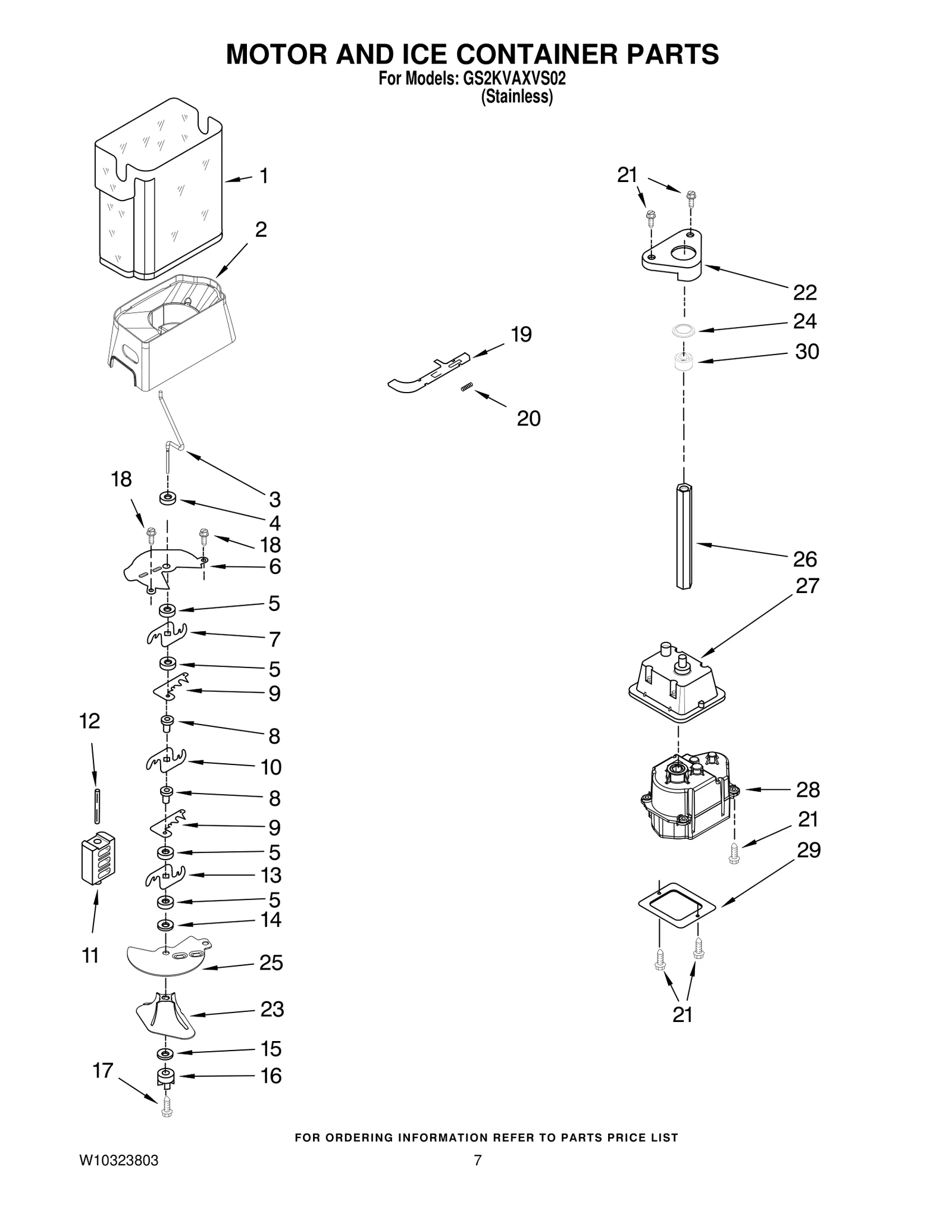 Ice Crusher Housing