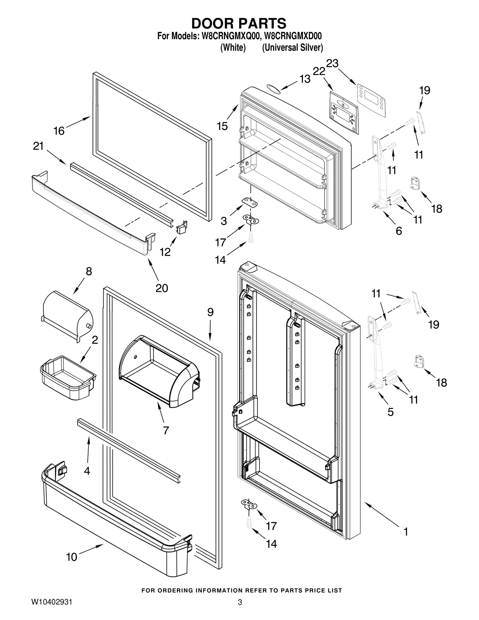 Door FIP White