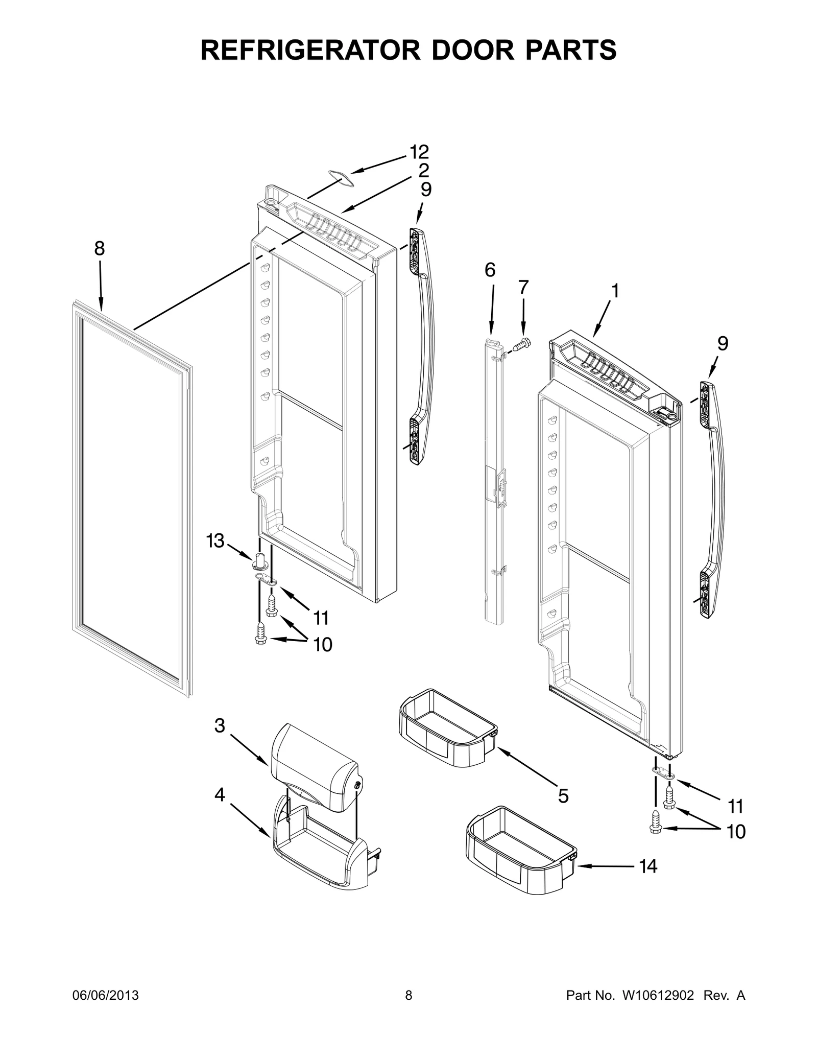 Door FIP White