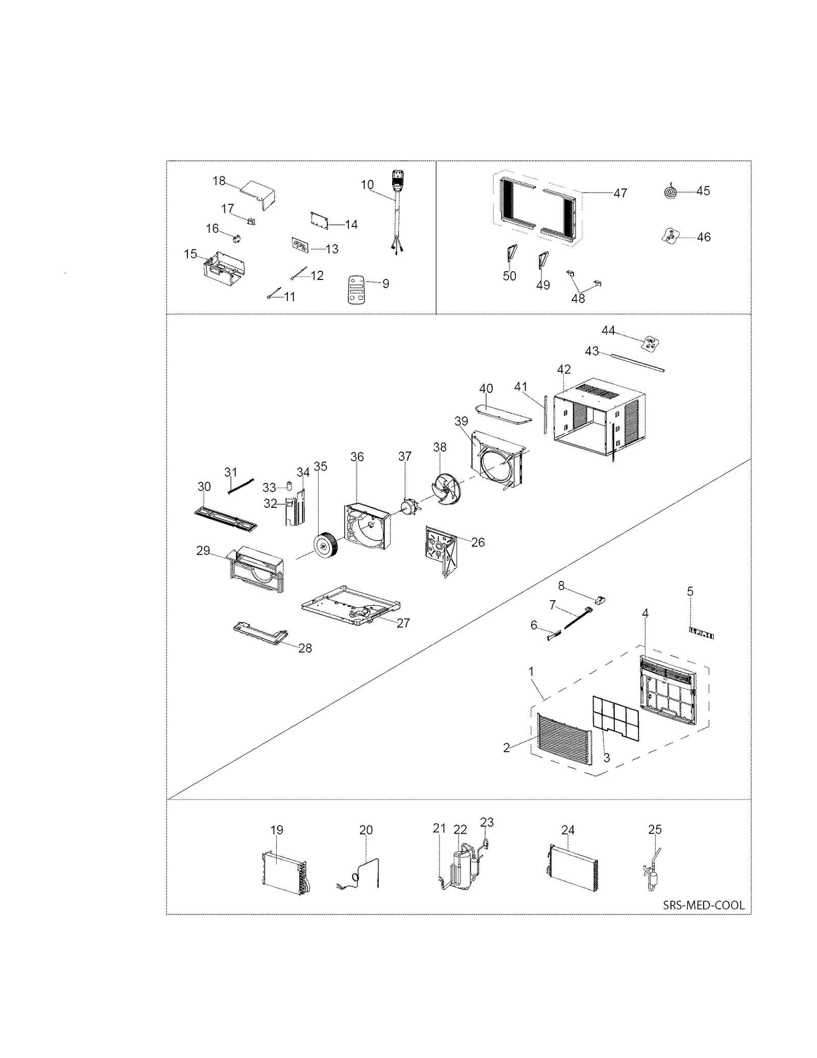Parts Repair List