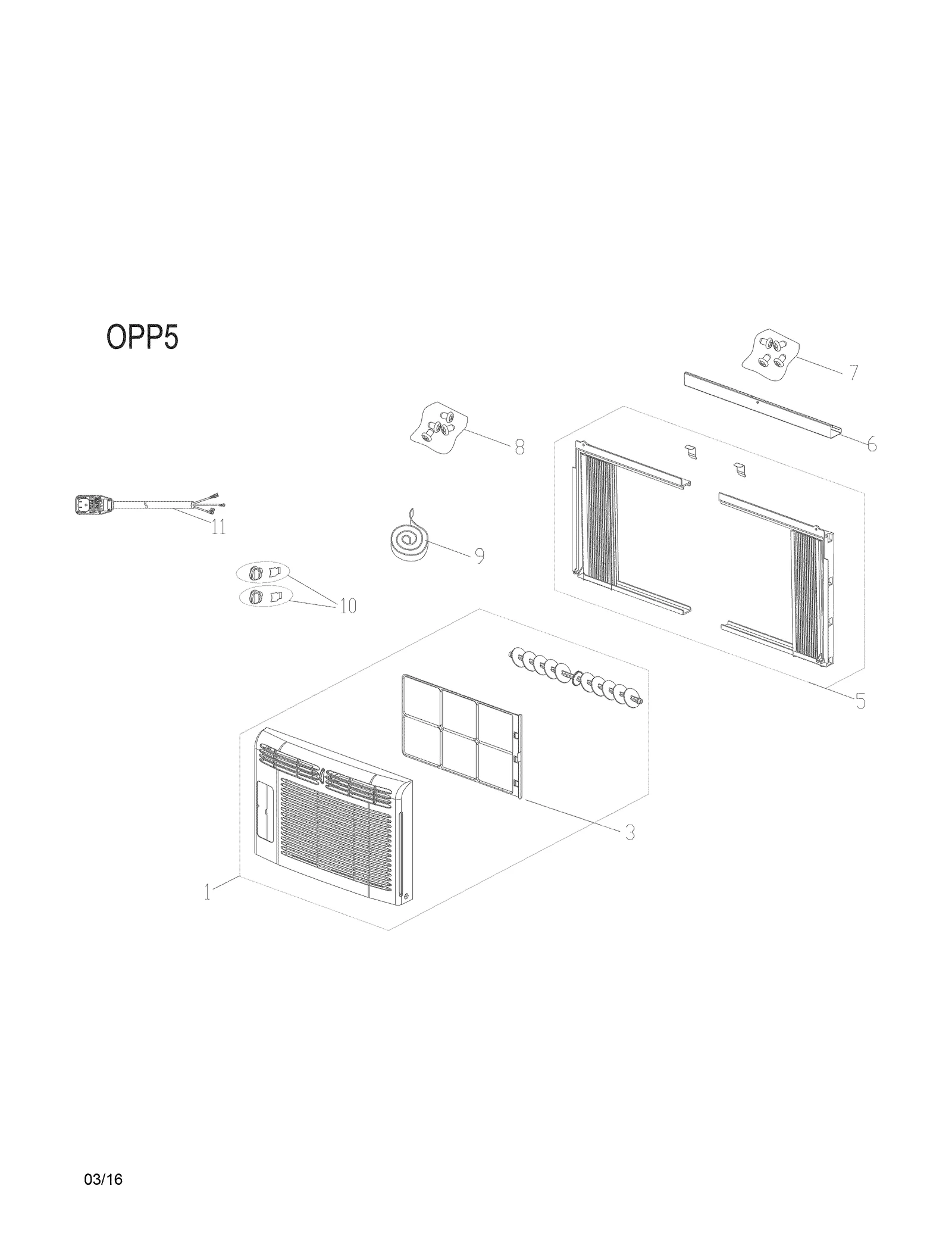 Repair Parts List