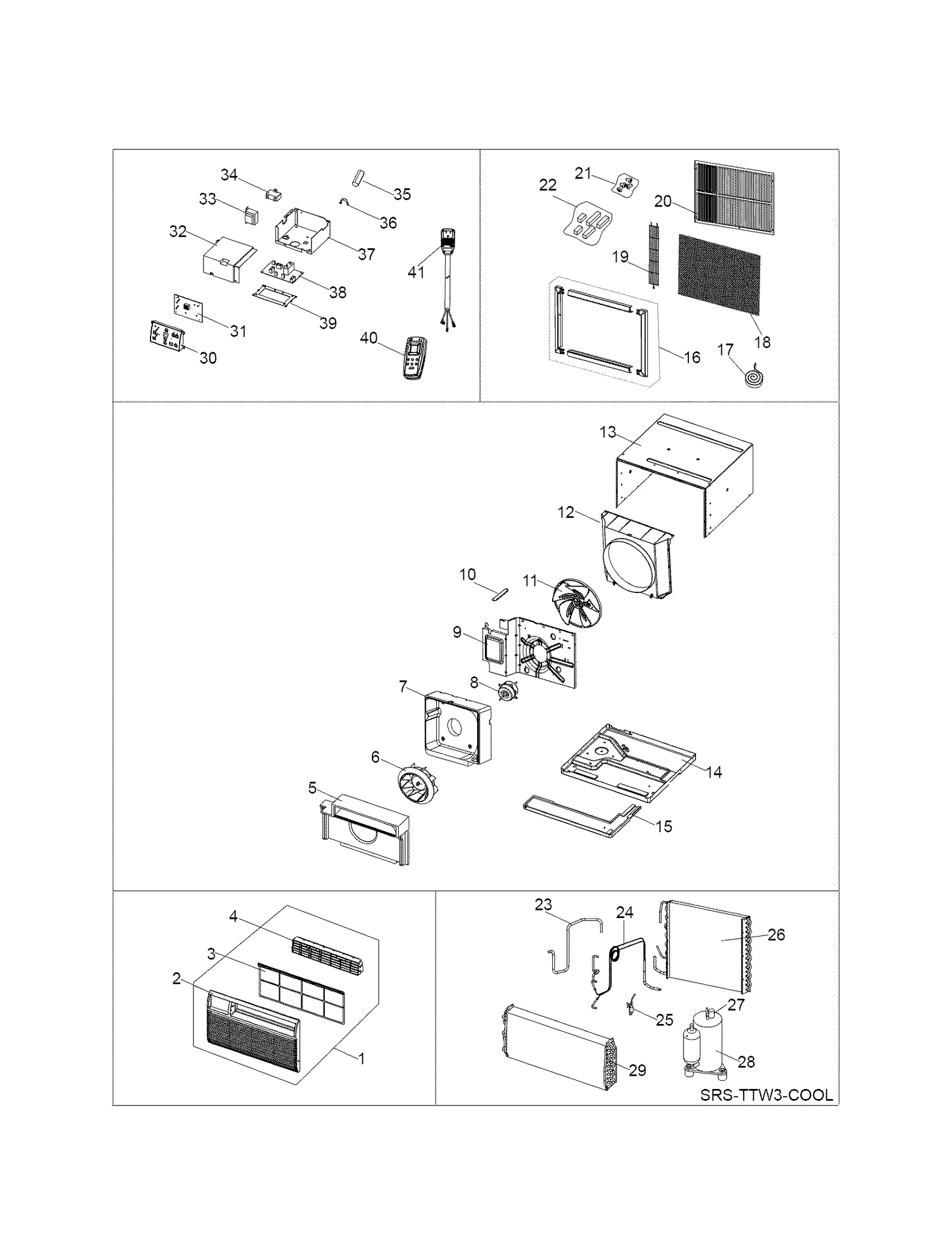 Repair Parts List