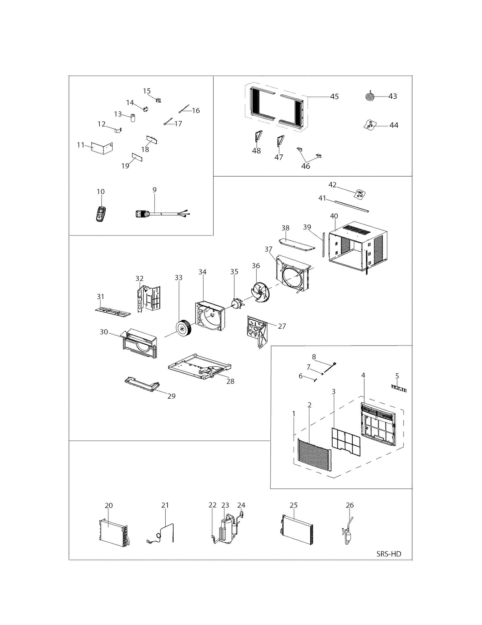 Repair Parts List