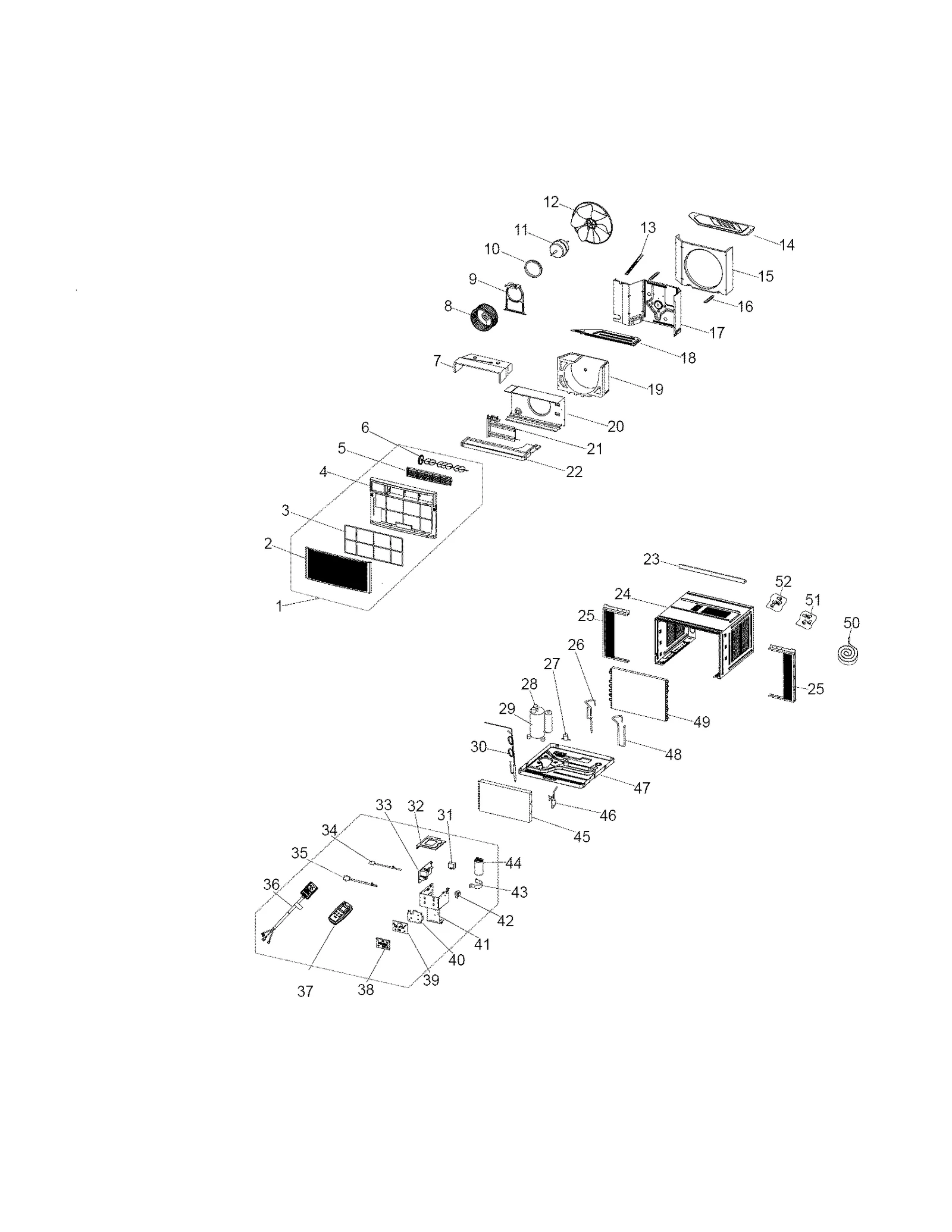 Repair Parts List