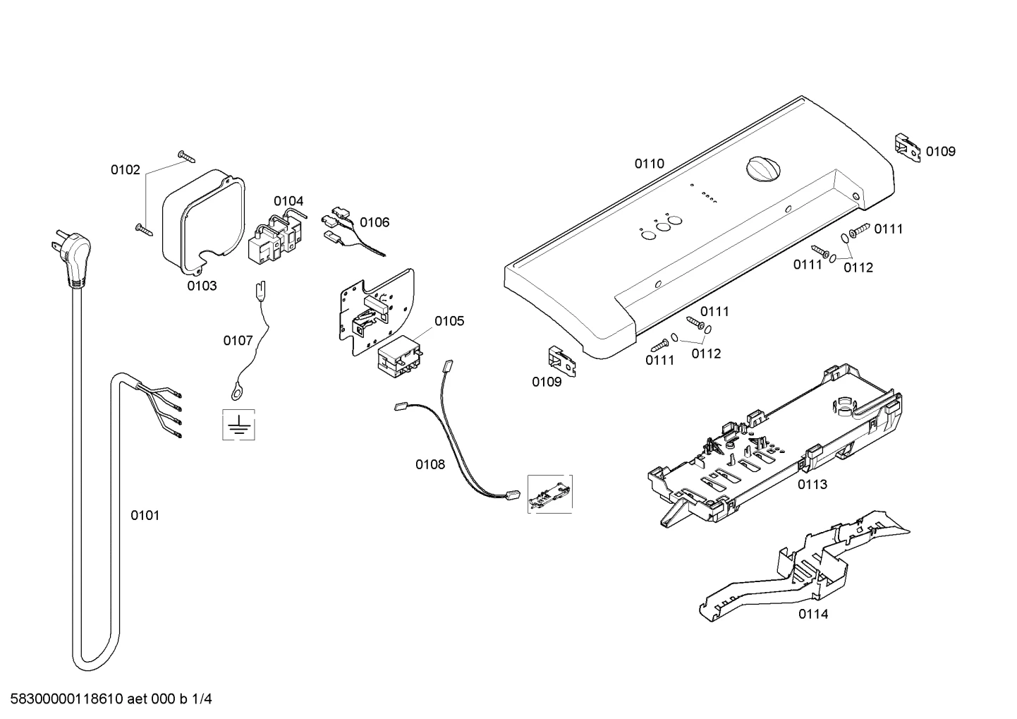 Control Module, W/O Display