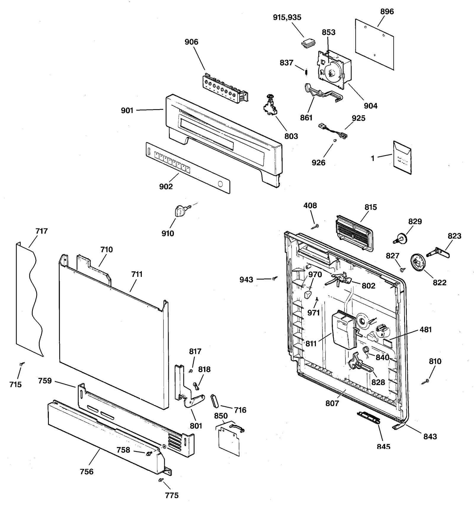 Escutcheon and Insert Assembly