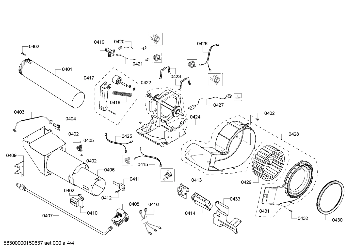 Wire Harness, Motor-Temp Limiter-Control