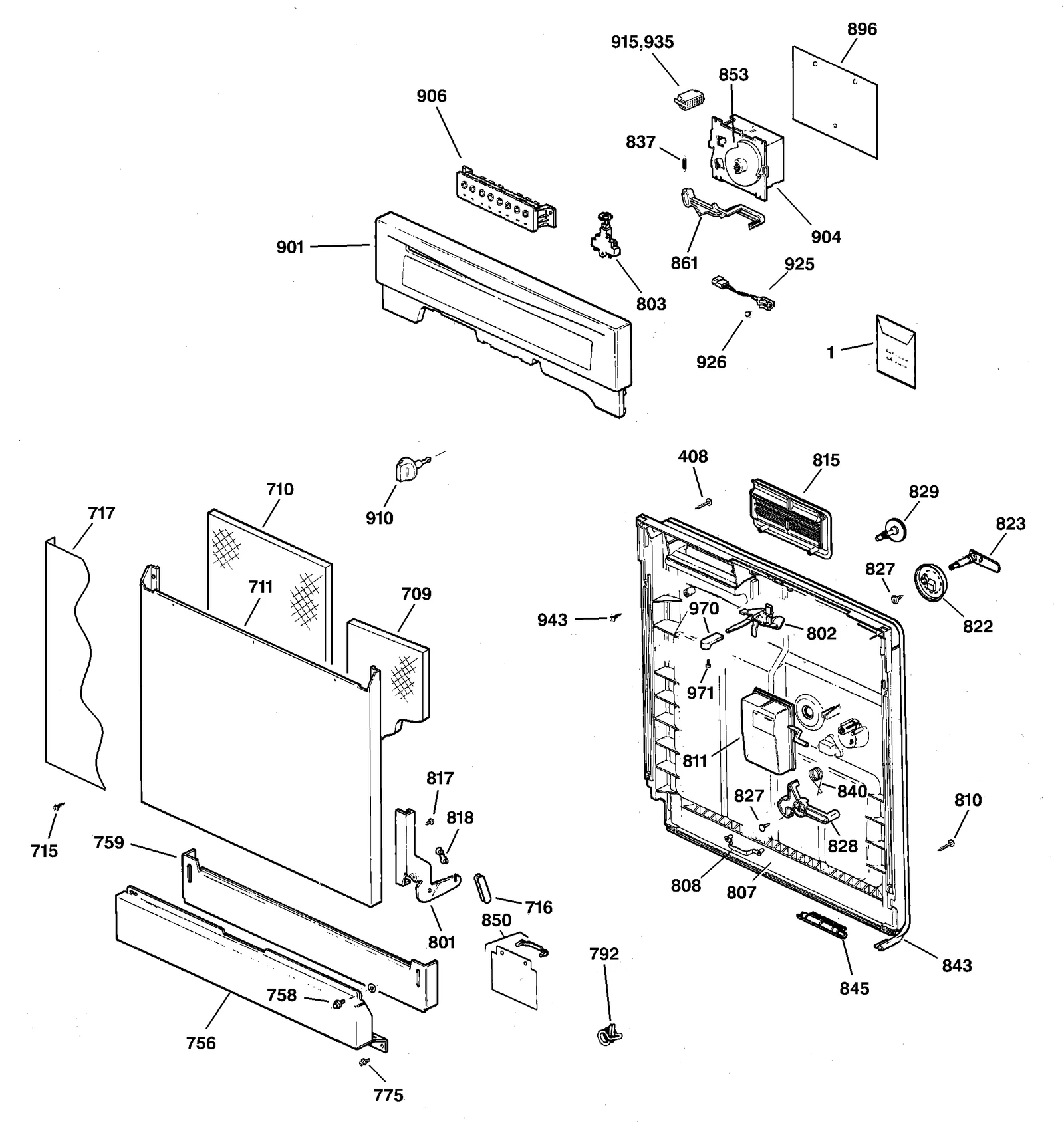 Escutcheon and Insert Assembly