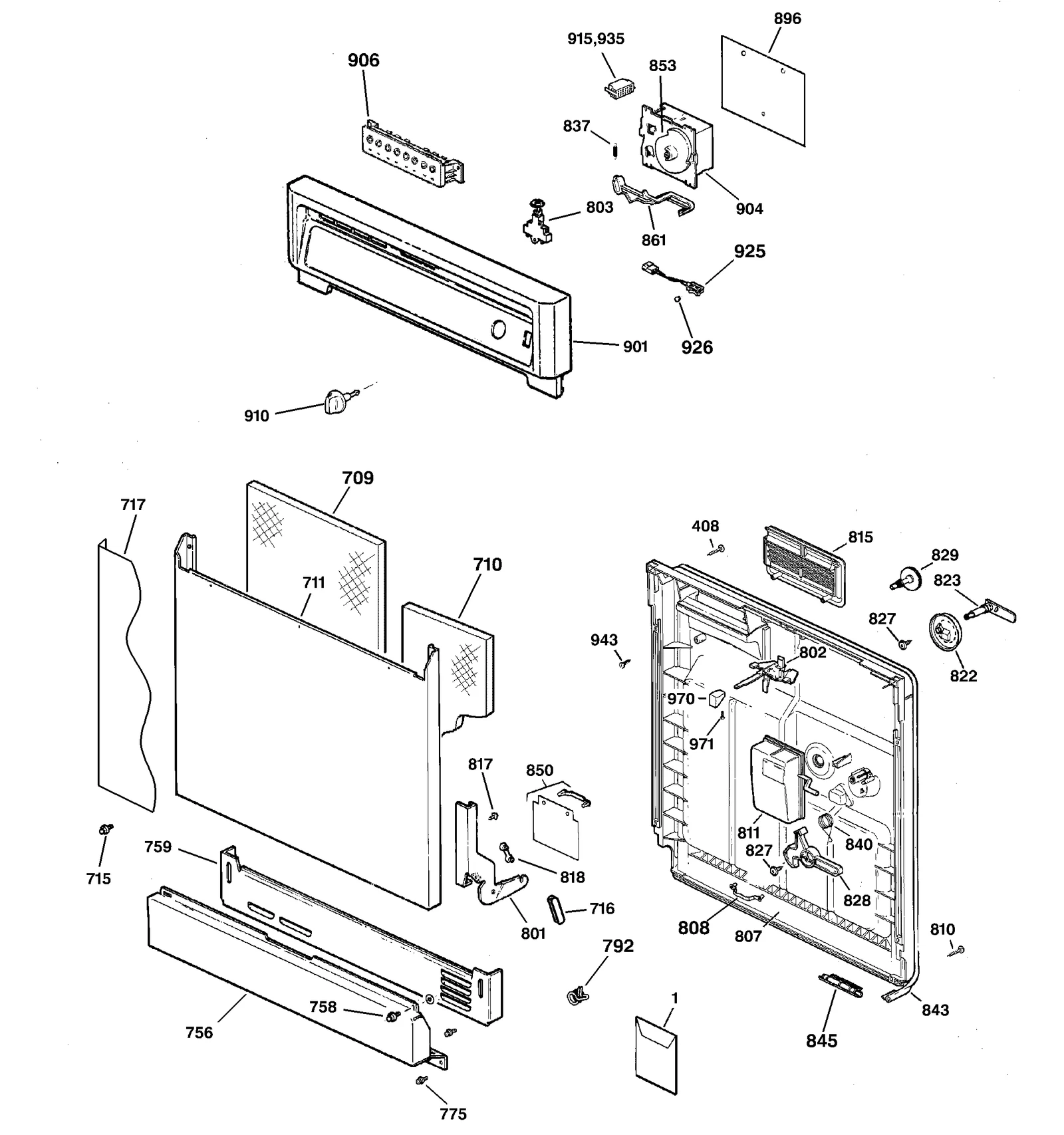 Escutcheon and Insert Assembly