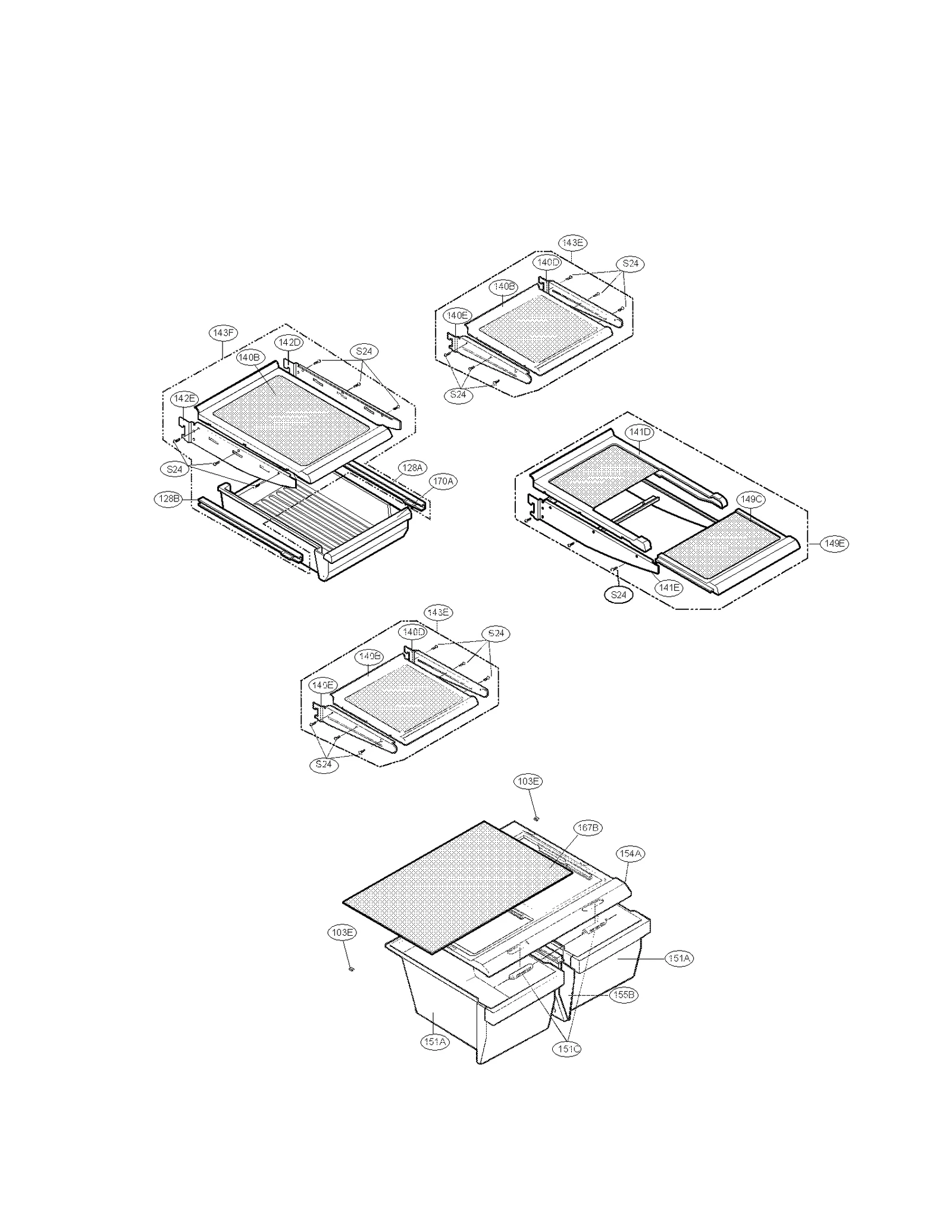 Net Shelf Assembly