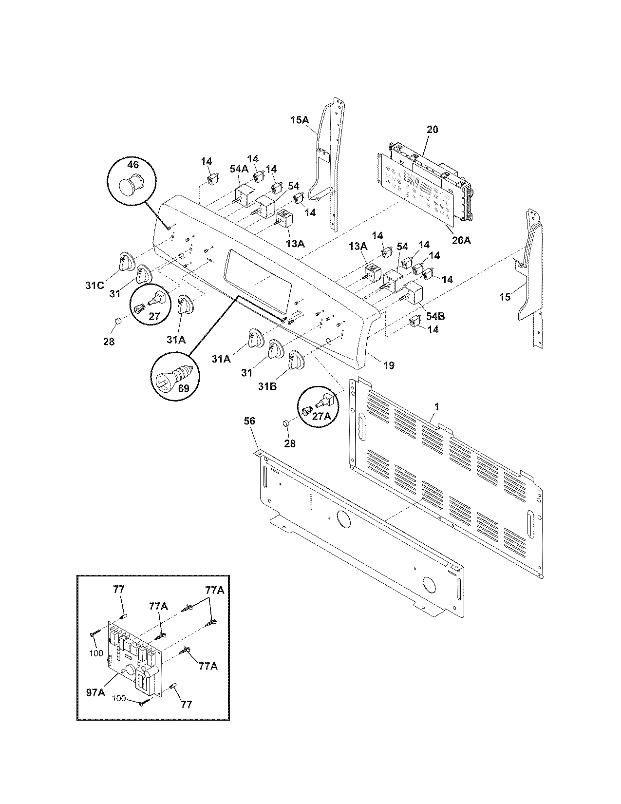 Repair Parts List