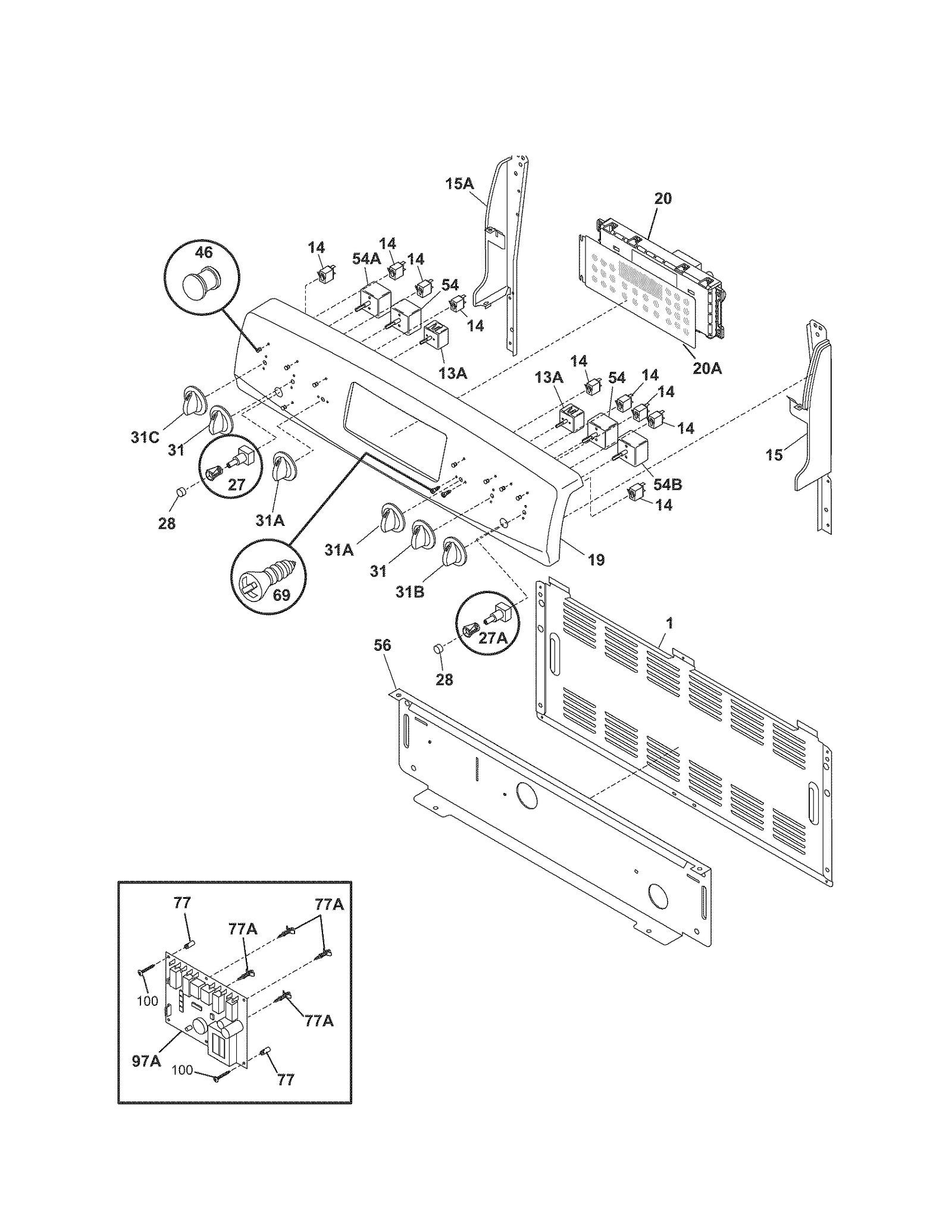 Repair Parts List