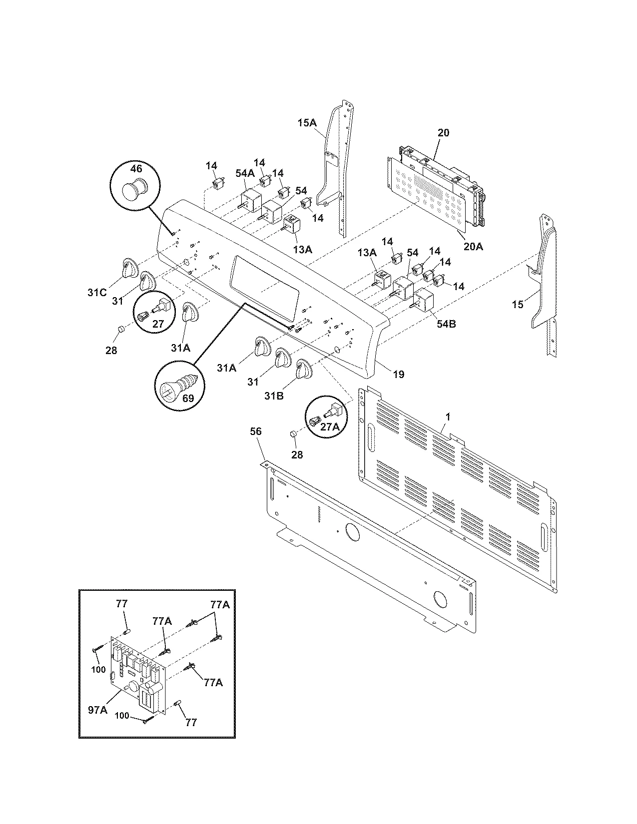 Repair Parts List