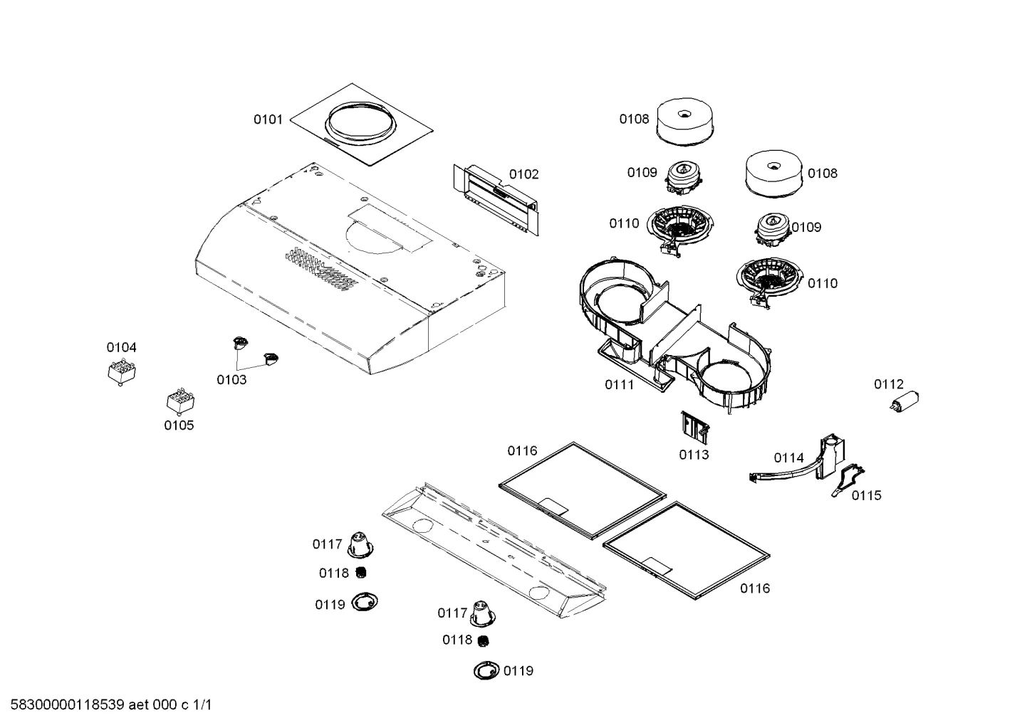 Motor Support (Not Avail - Order Motor Assy)