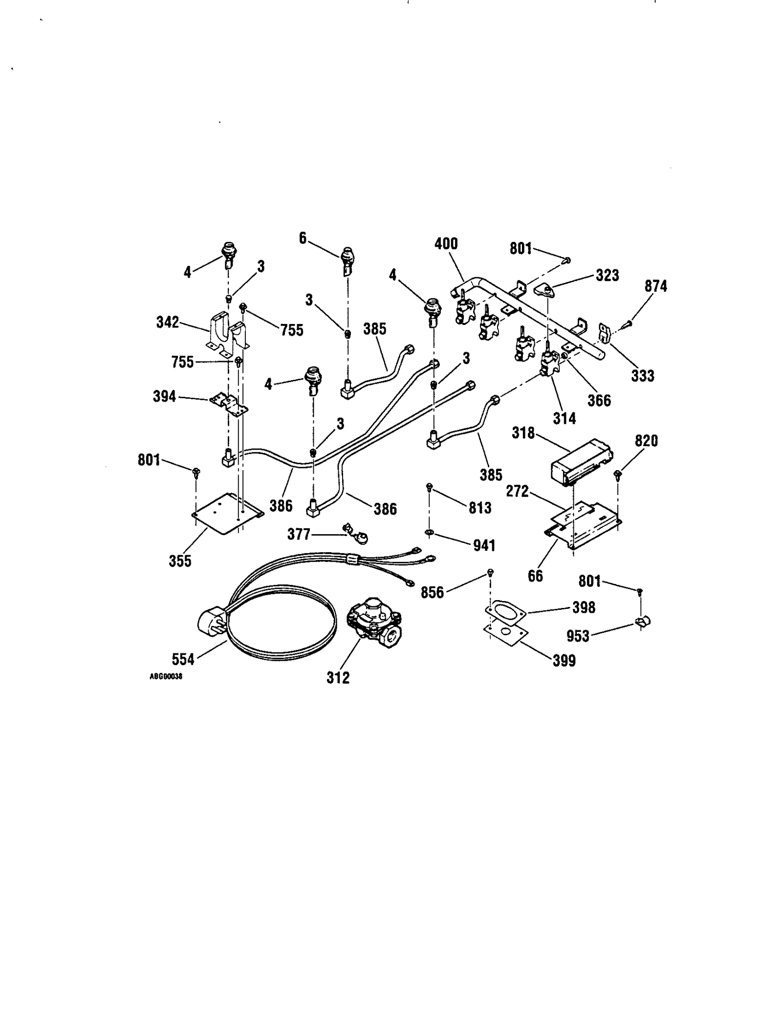 Right Rear Tube Assembly