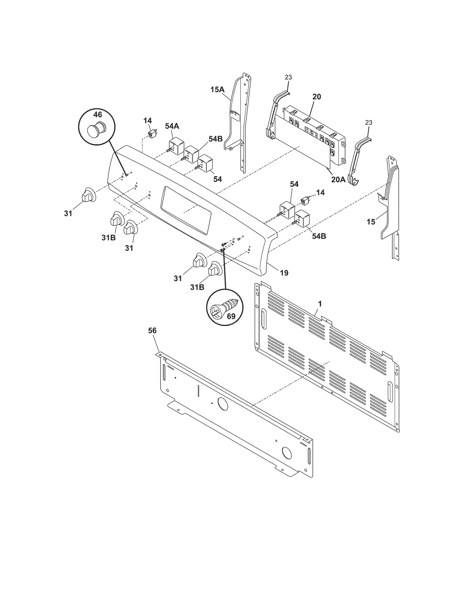 Repair Parts List