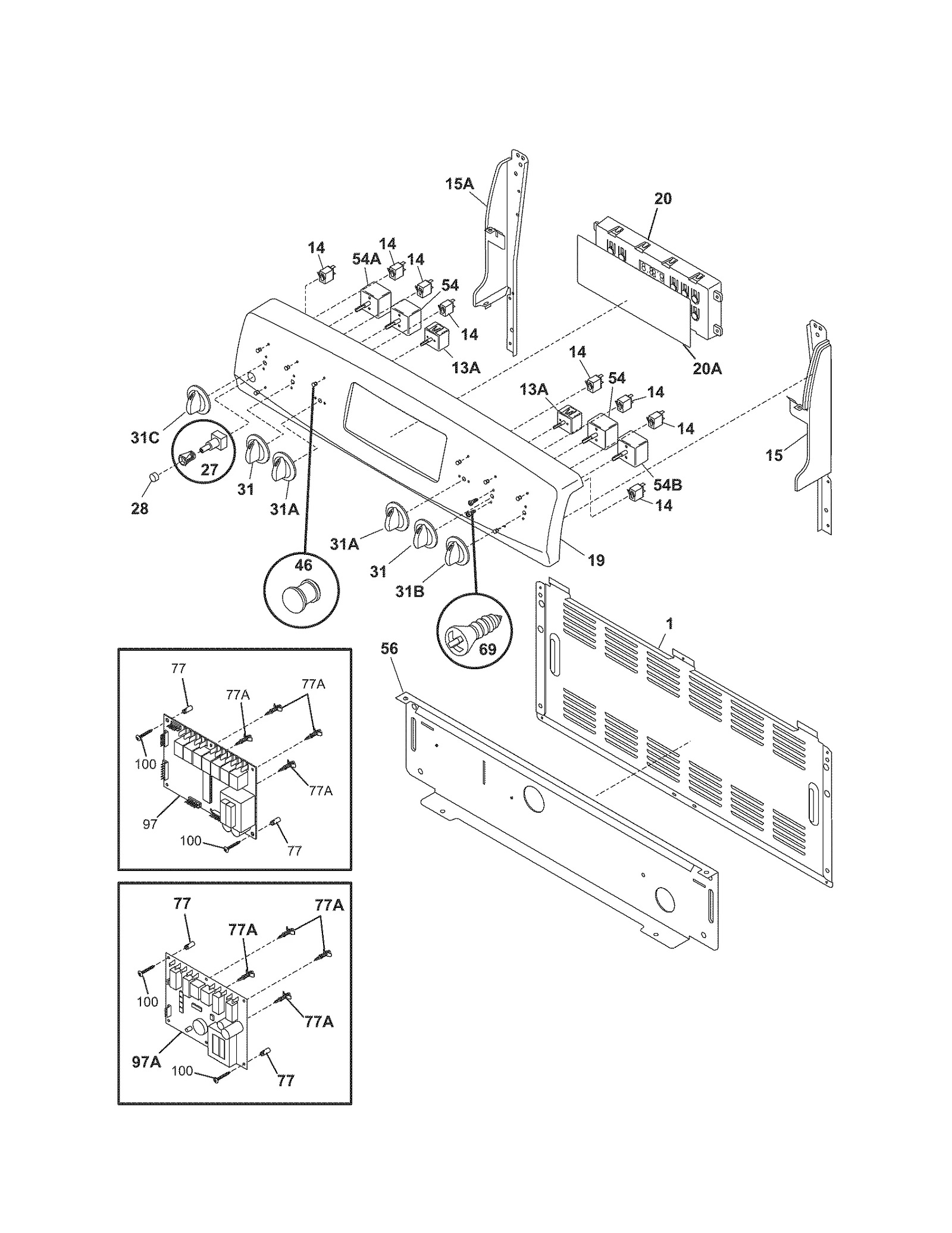 Repair Parts List