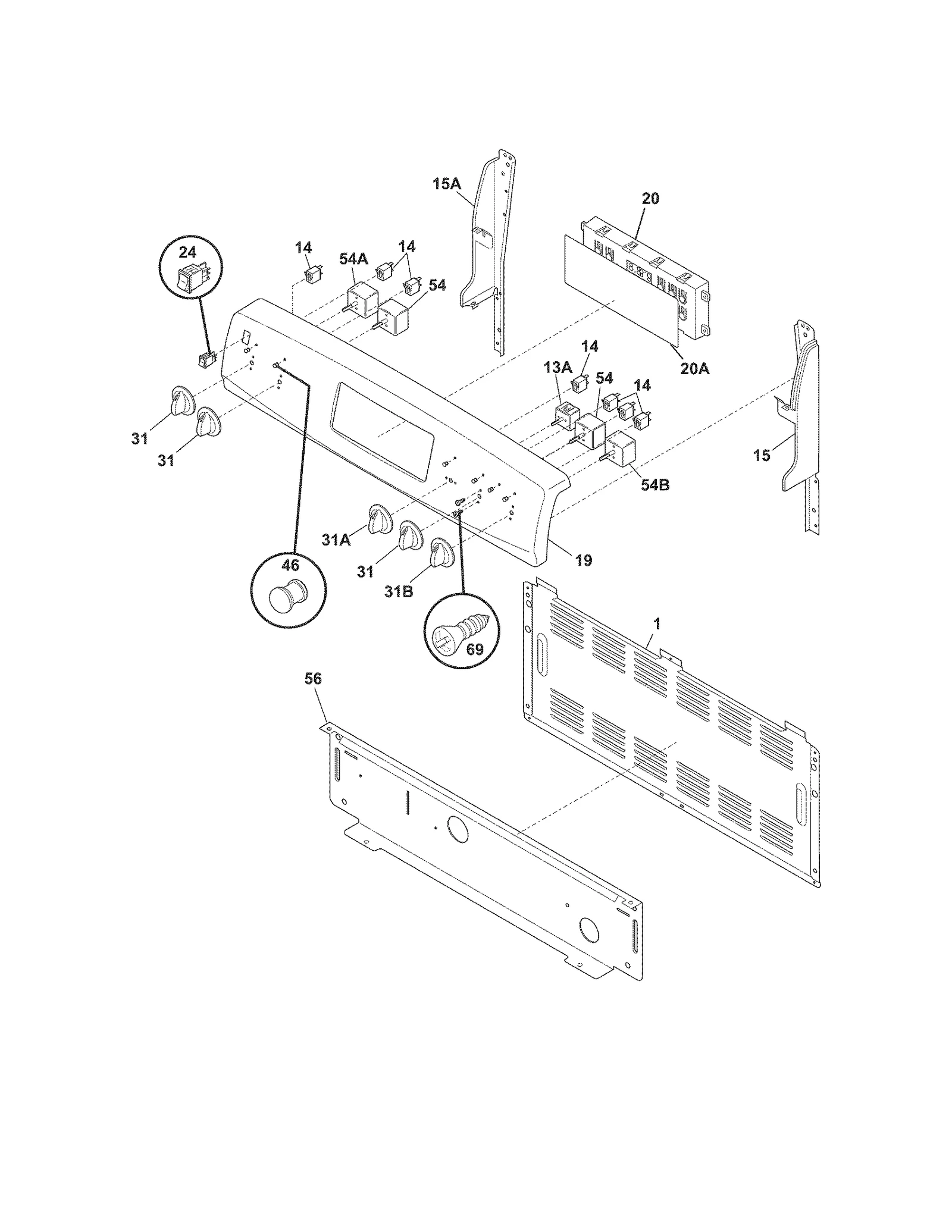 Repair Parts List
