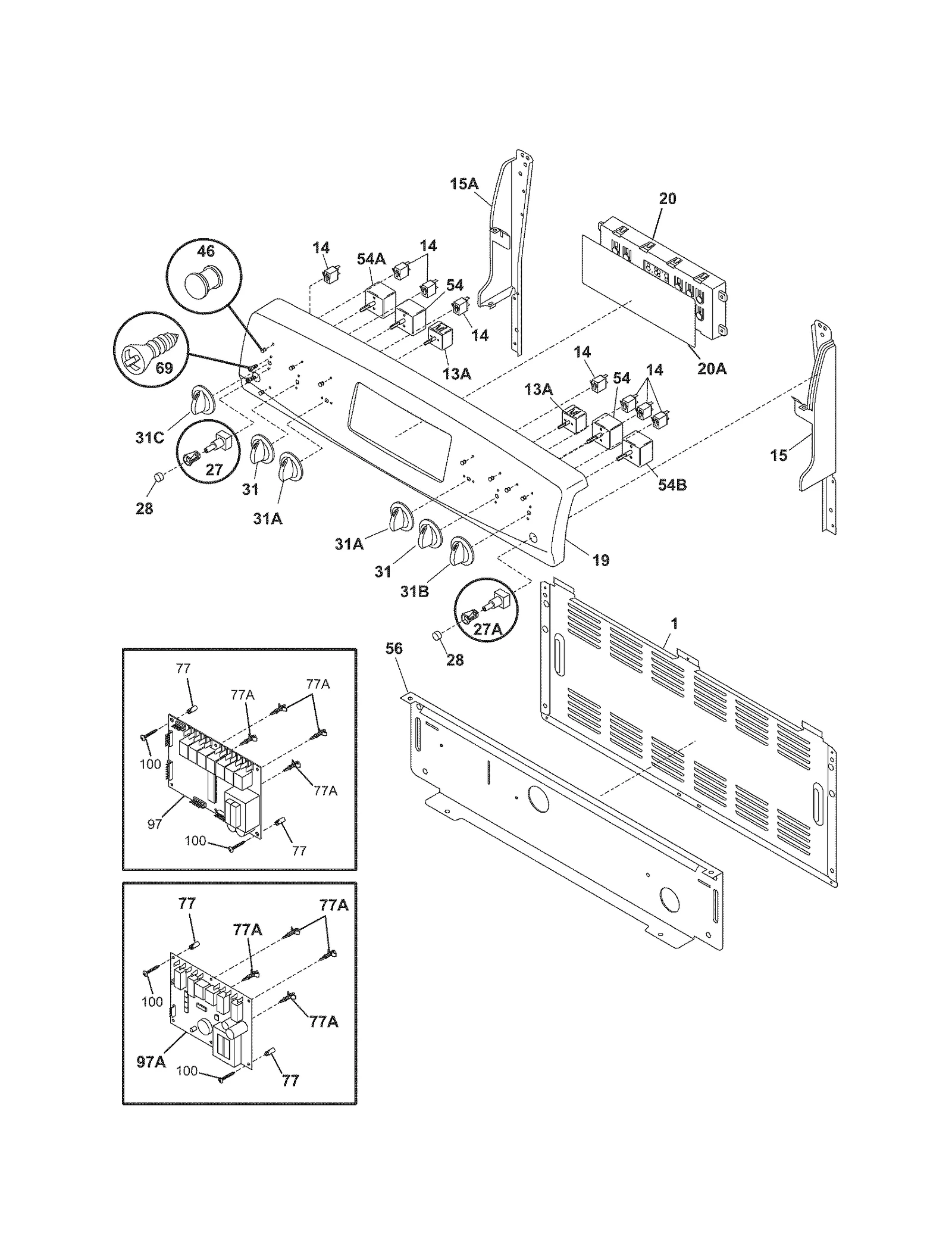 Repair Parts List