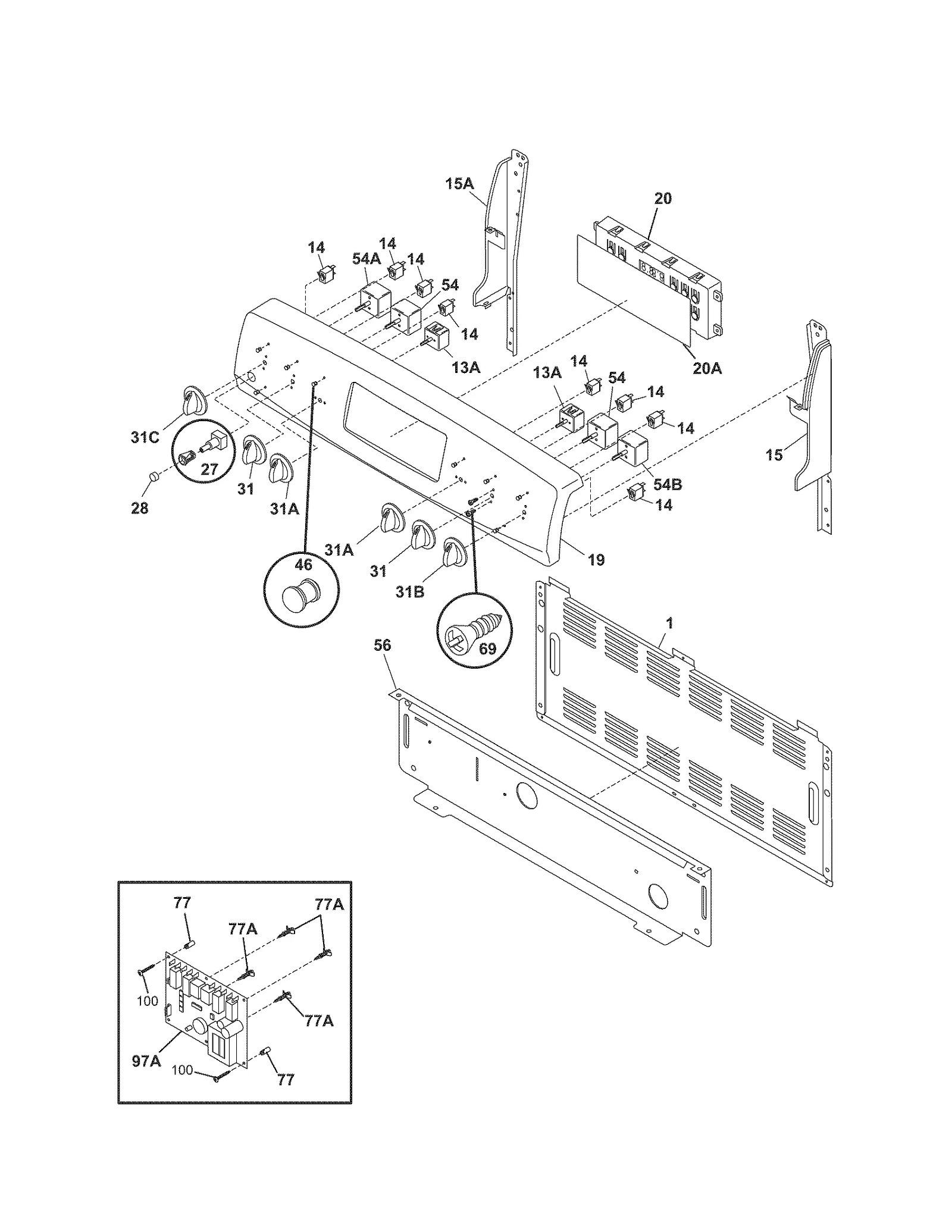 Repair Parts List