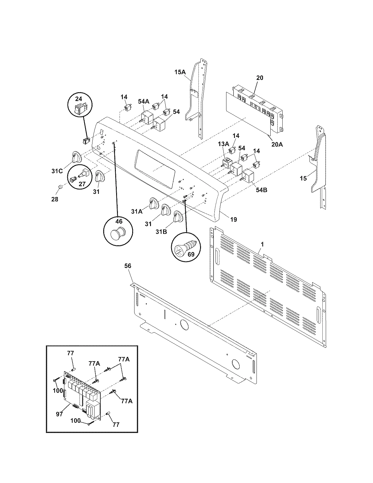 Repair Parts List