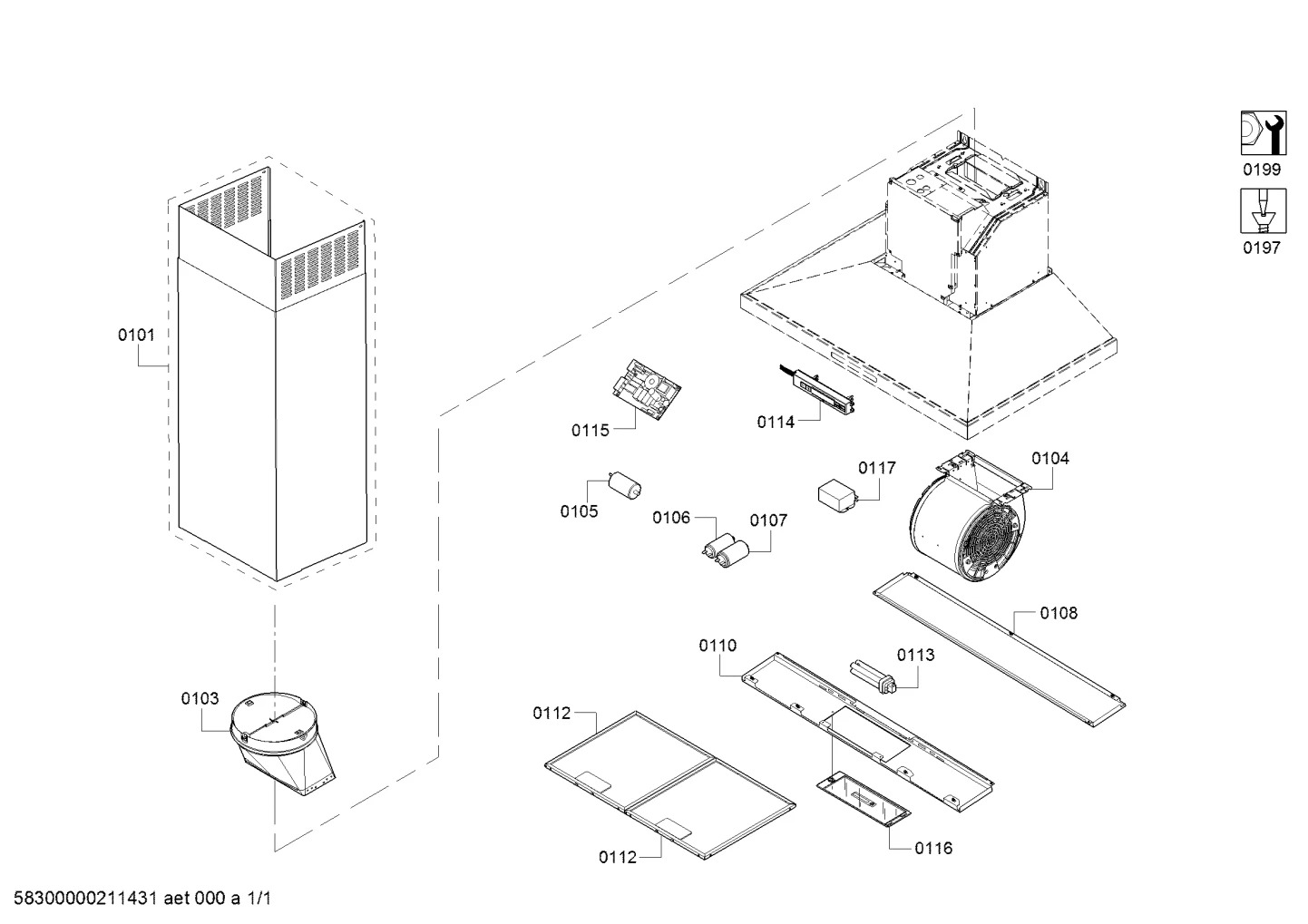 Lamp Support Panel, SS