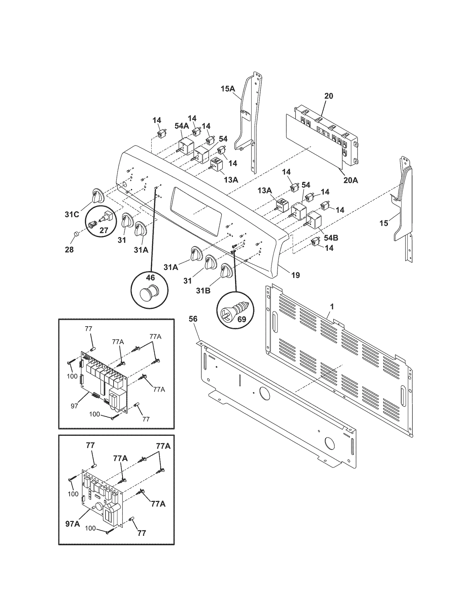 Repair Parts List