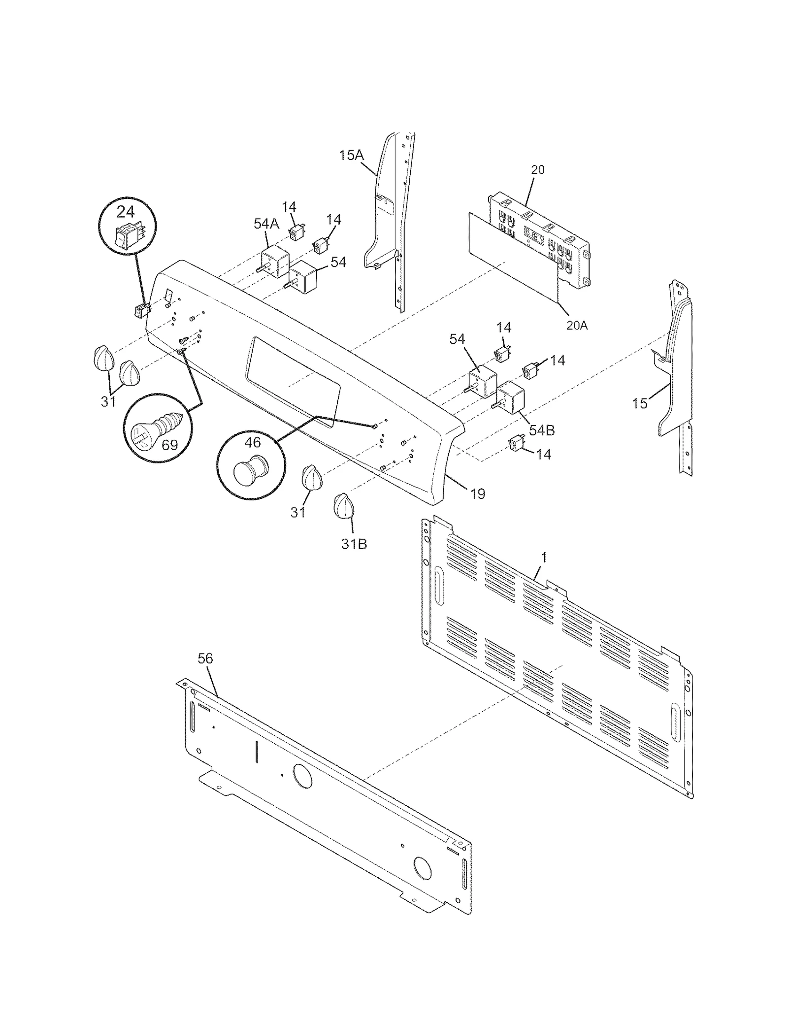 Repair Parts List