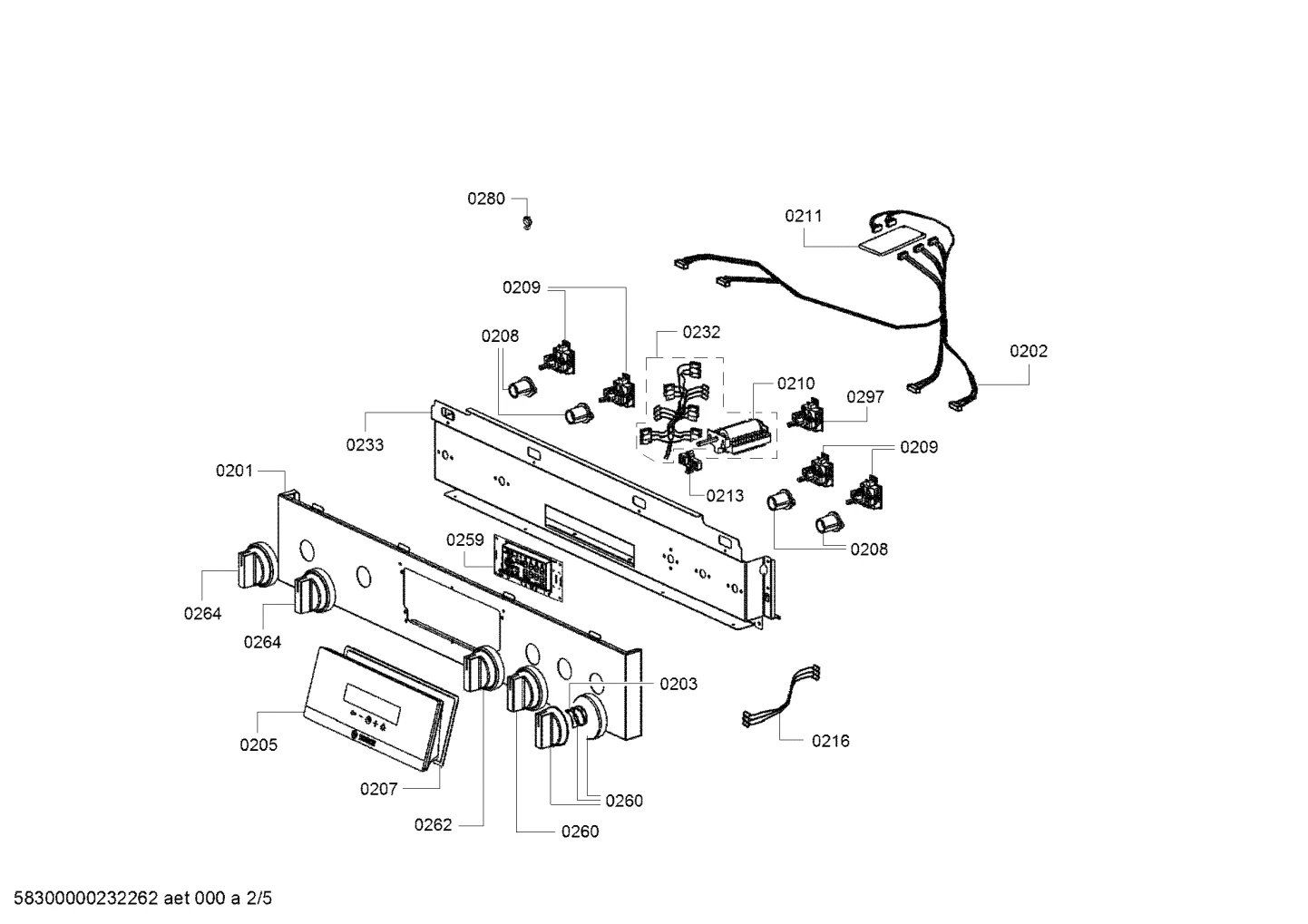 Support Inner Control Panel (Holder)