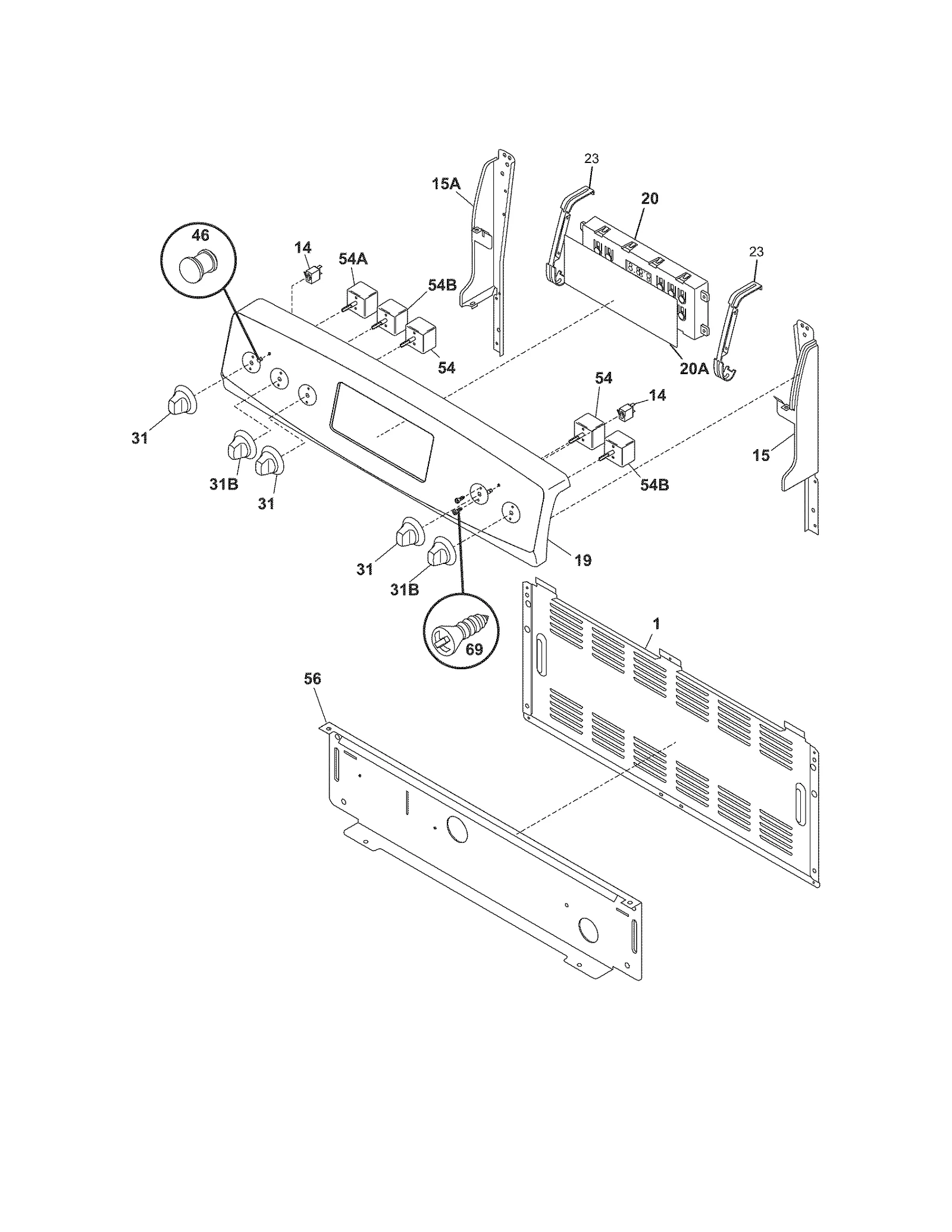 Repair Parts List