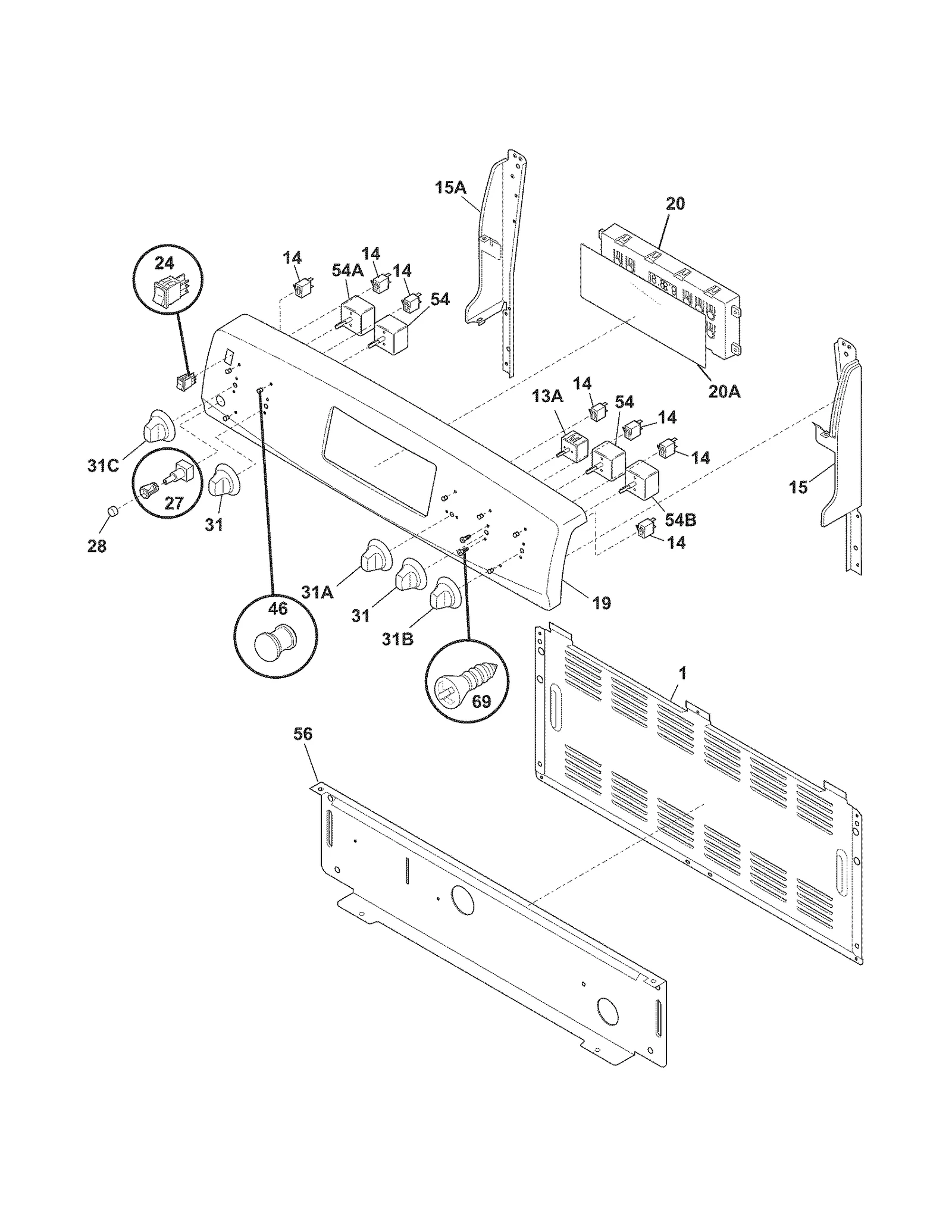 Repair Parts List