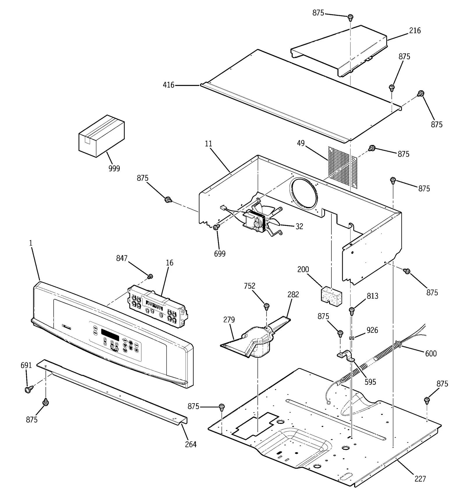 Control Panel Assembly