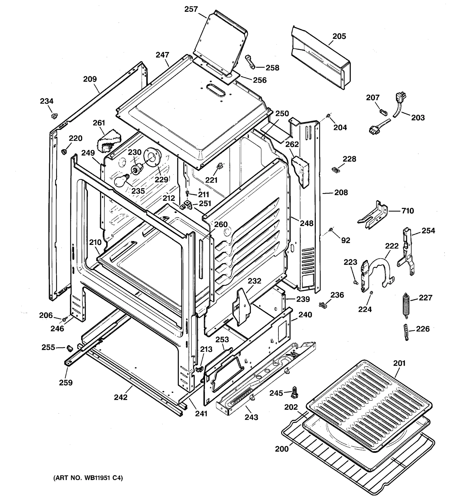 Rear Broil Panel